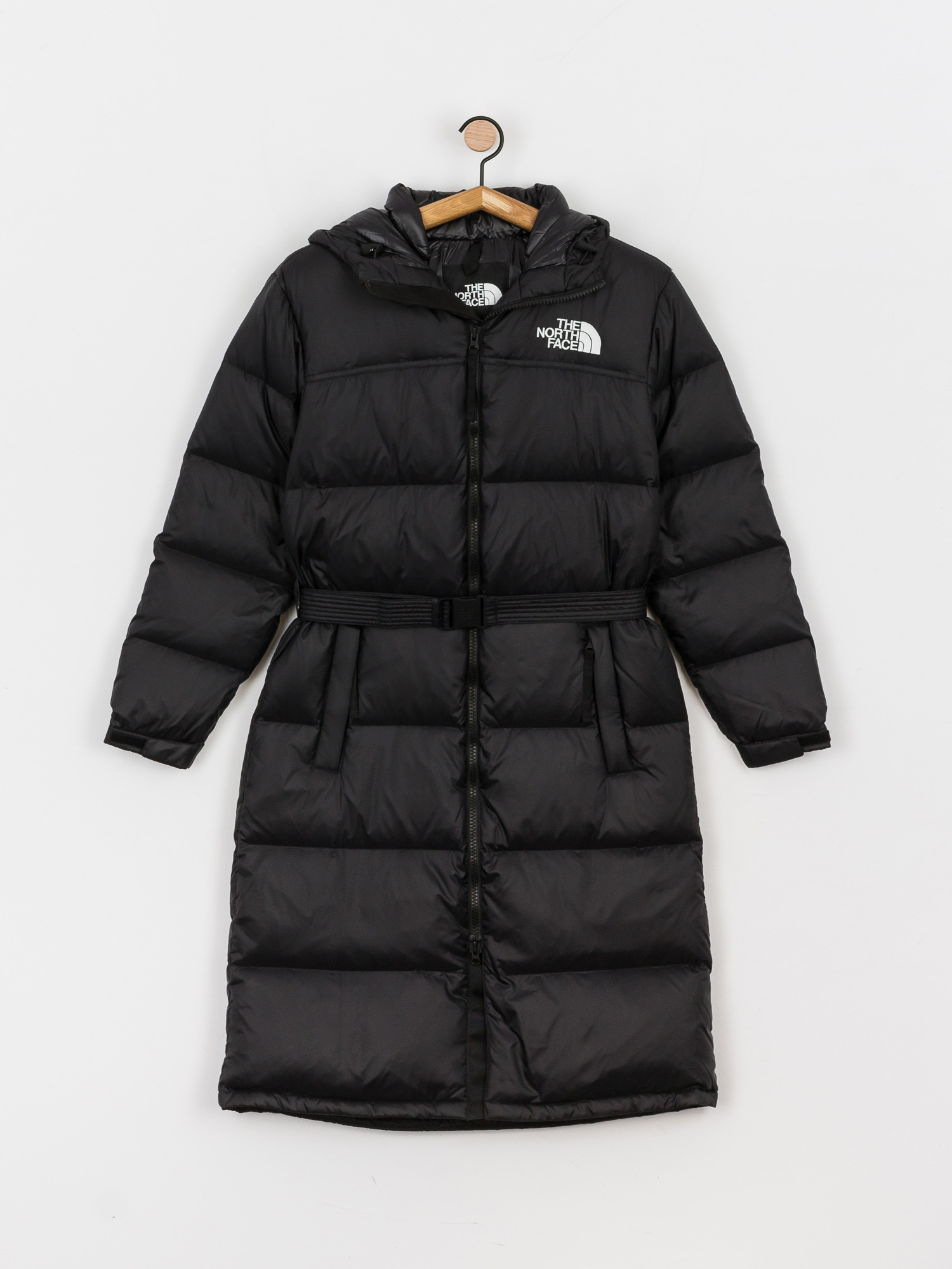 The North Face Nuptse Belted Long Parka Jacket Wmn (tnf black)