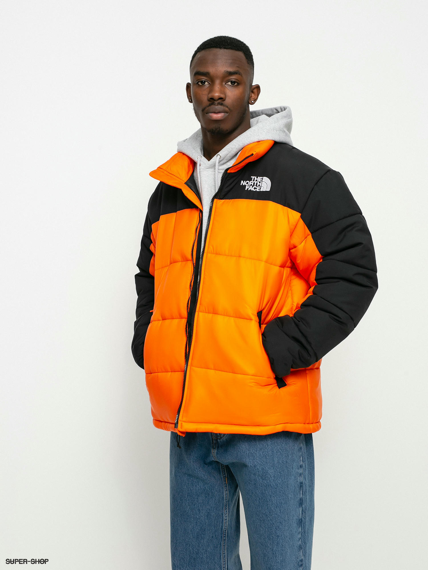 The north face black cheap winter jacket