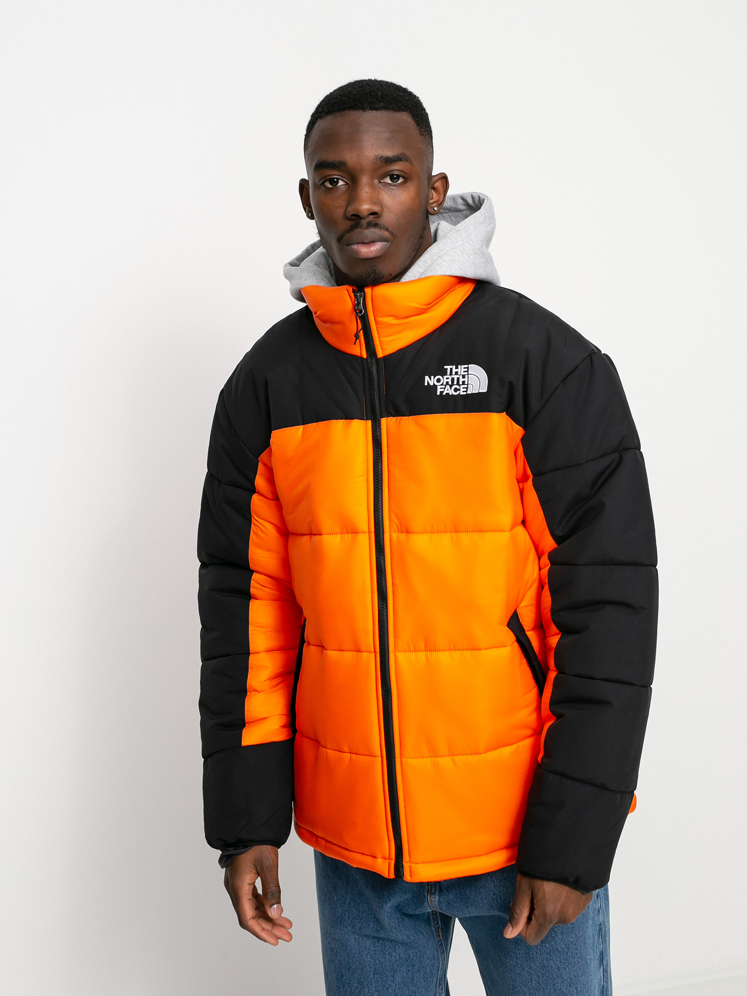 The North Face Hmlyn Insulated Jacket (red orange/tnf black)