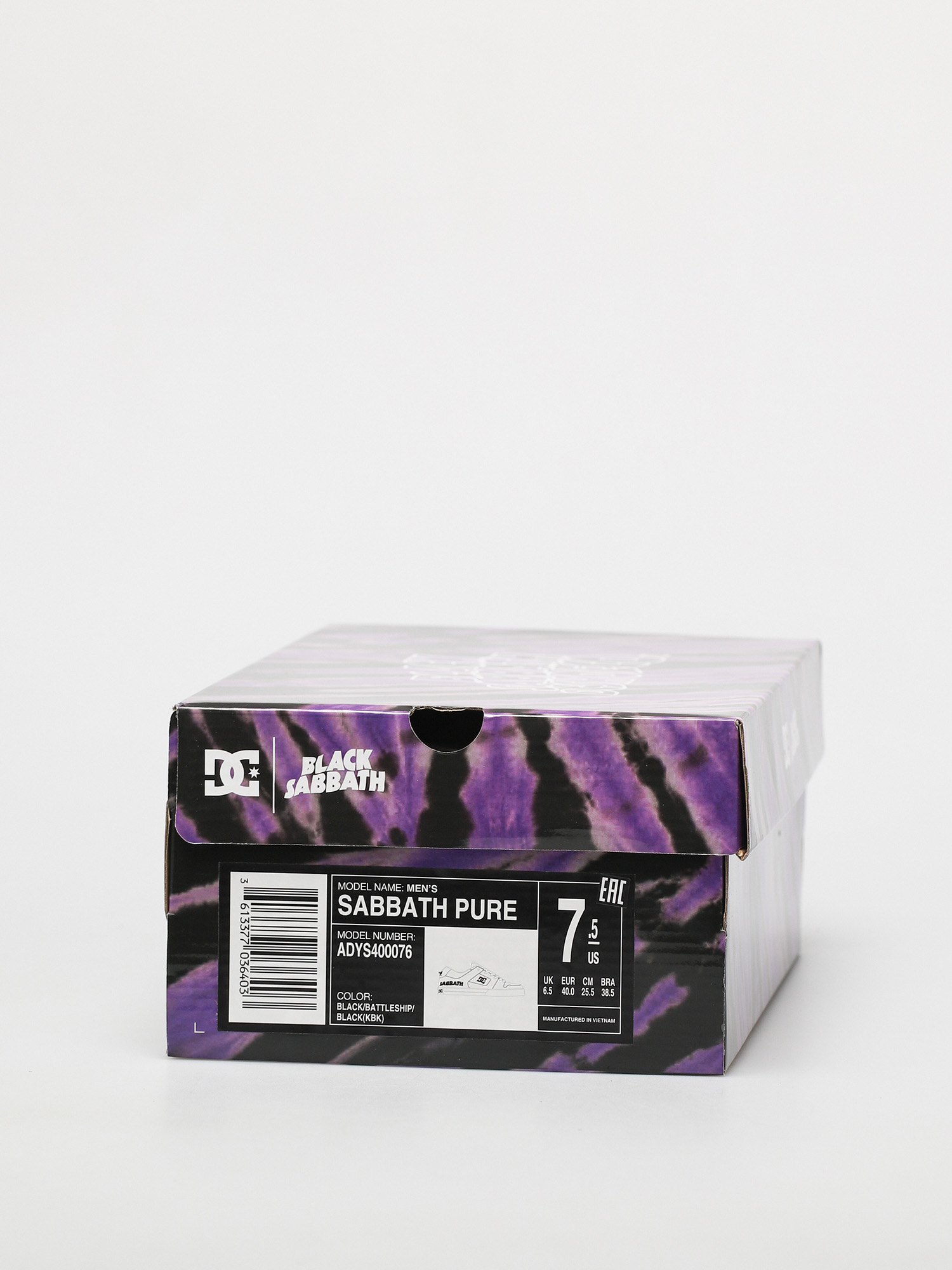 DC X Black Sabbath Pure Shoes (black/battleship/black)