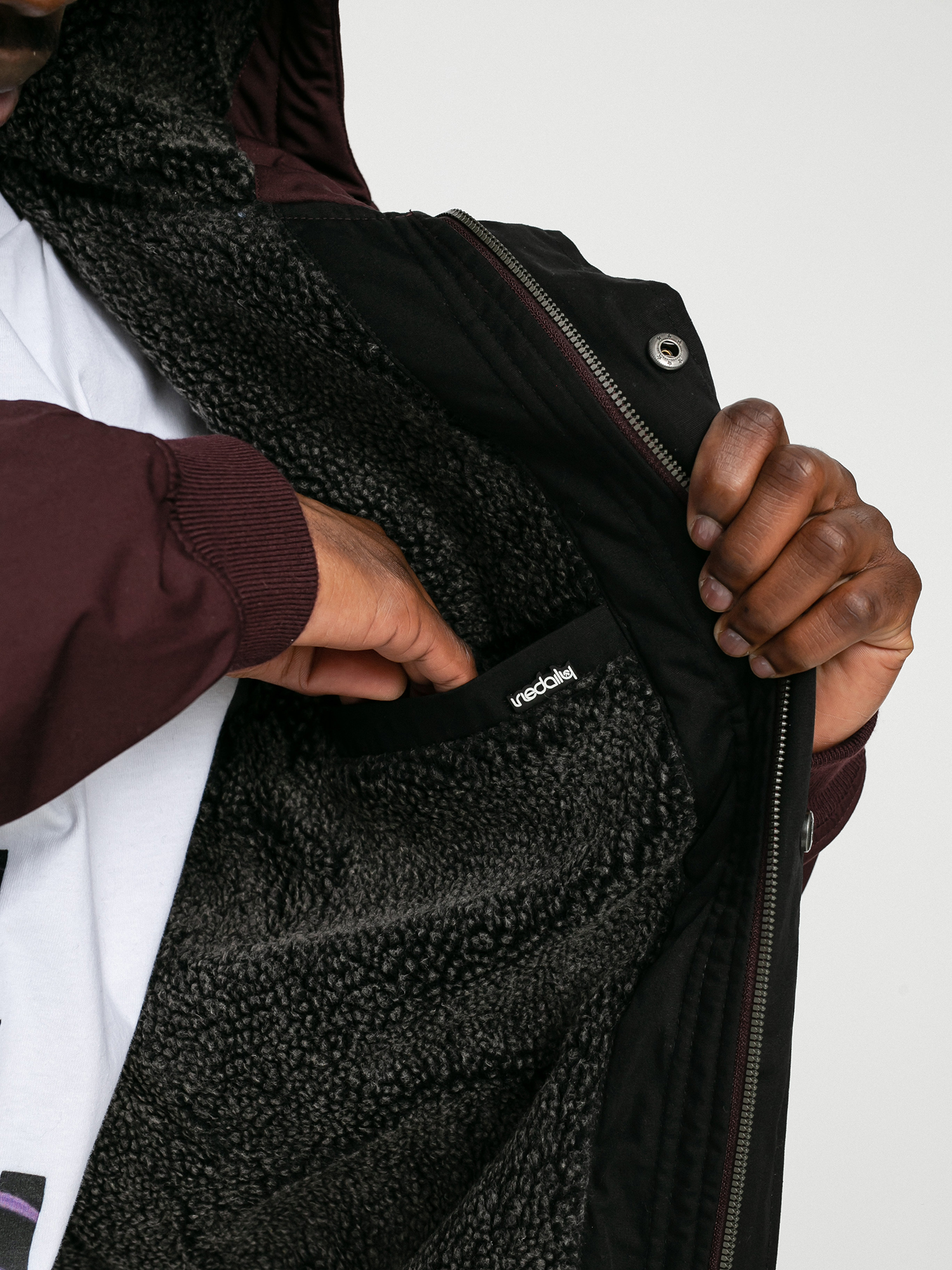 Iriedaily Jacket Eissegler (red wine)