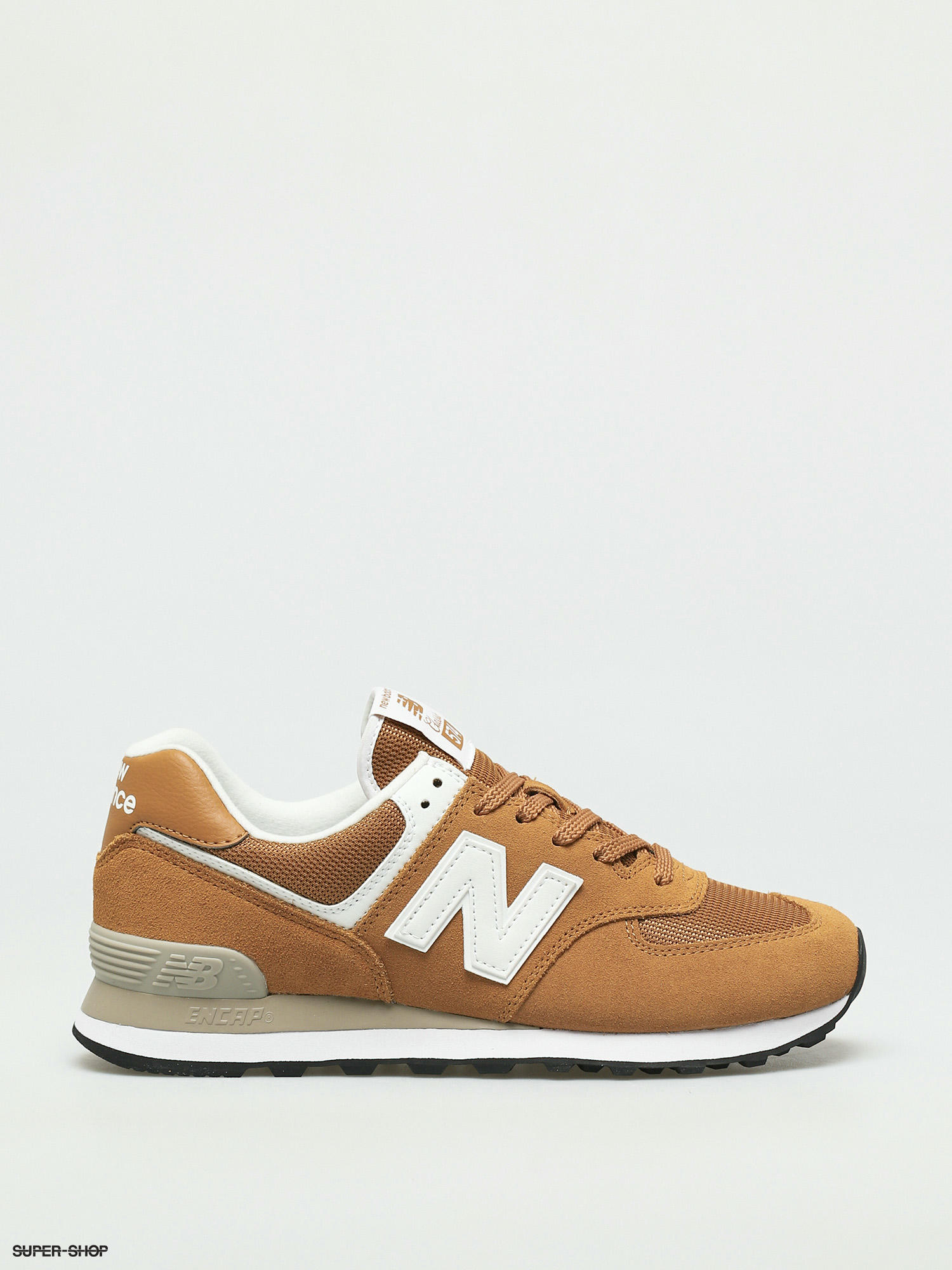 new balance 574 camel