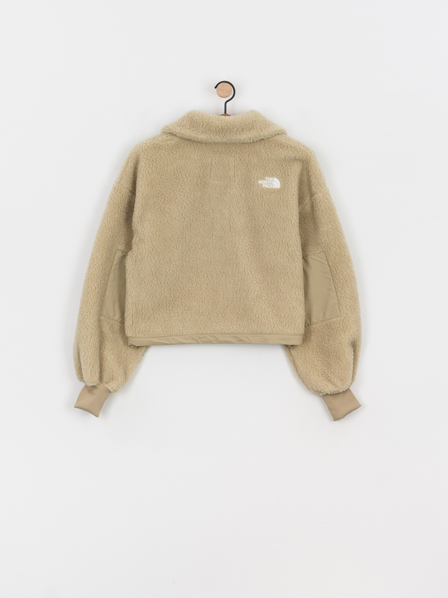 Womens The North Face Platte Sherpa Fleece (flax)
