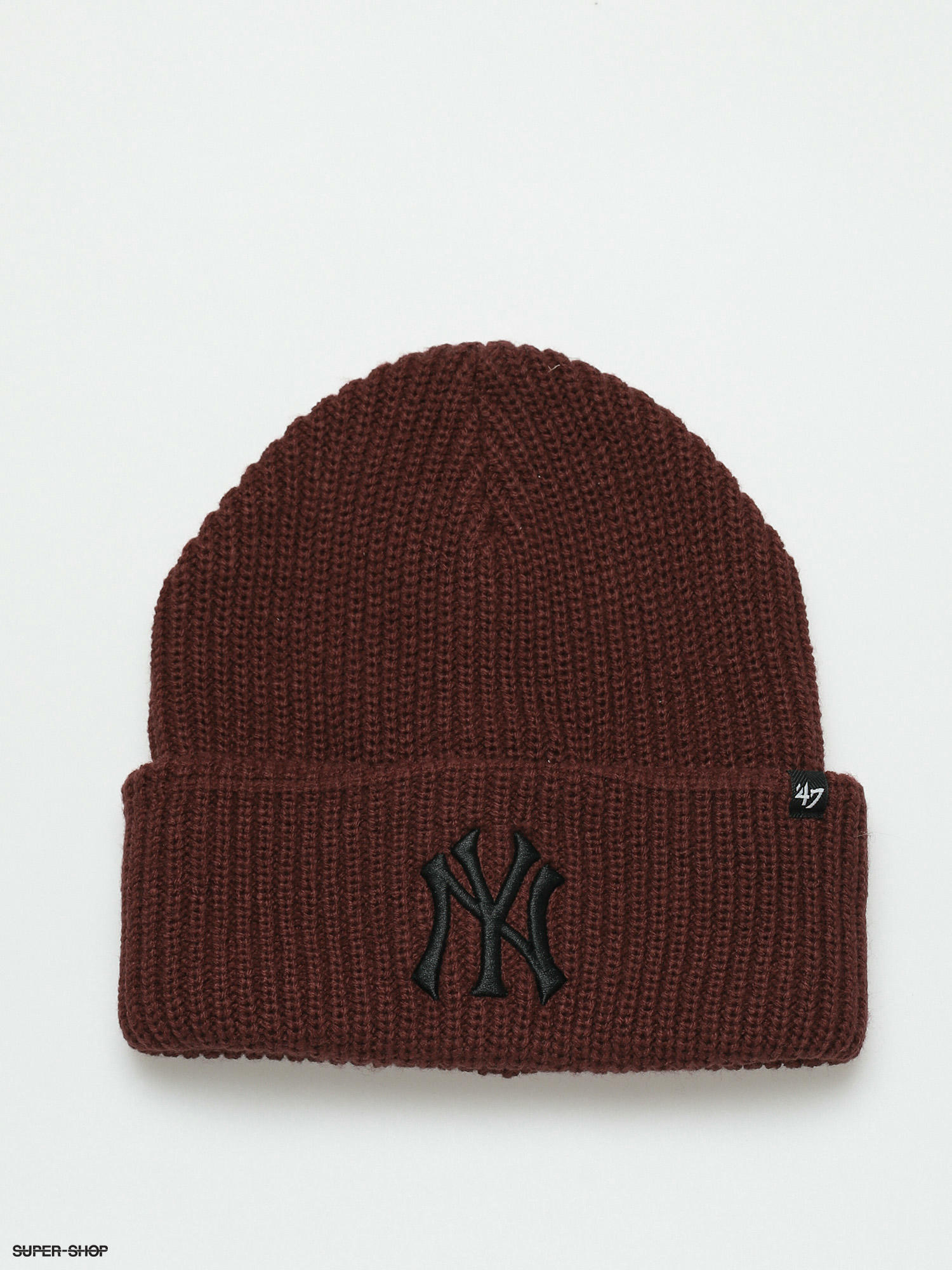 47 Brand NY Yankees Black Beanie, Ny Yankees Knit Hat