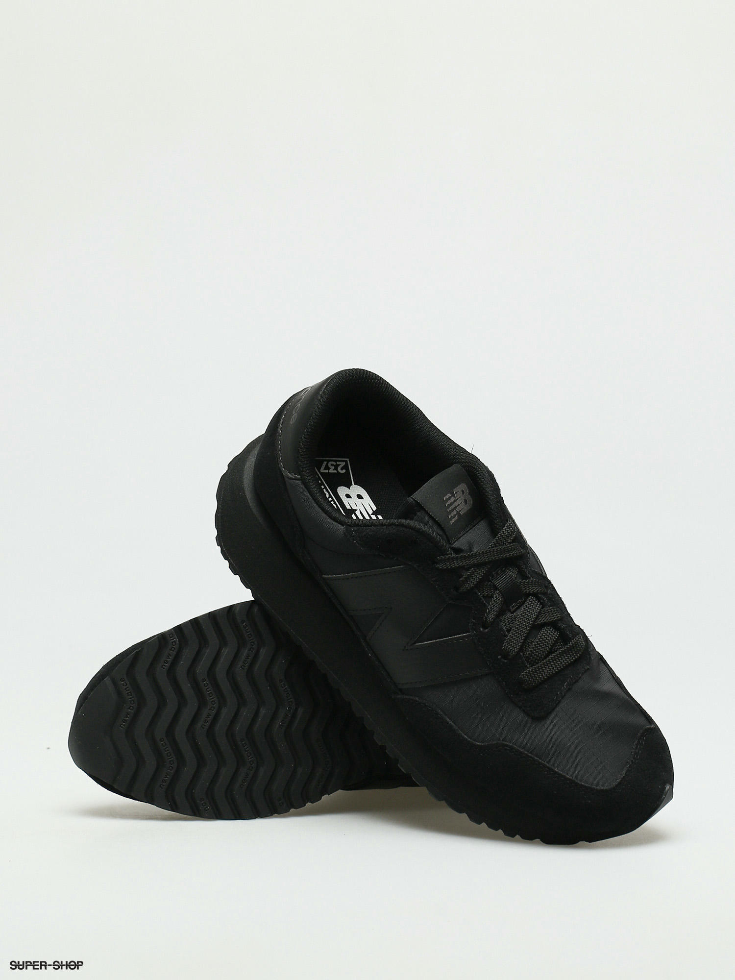 new balance 237 all black