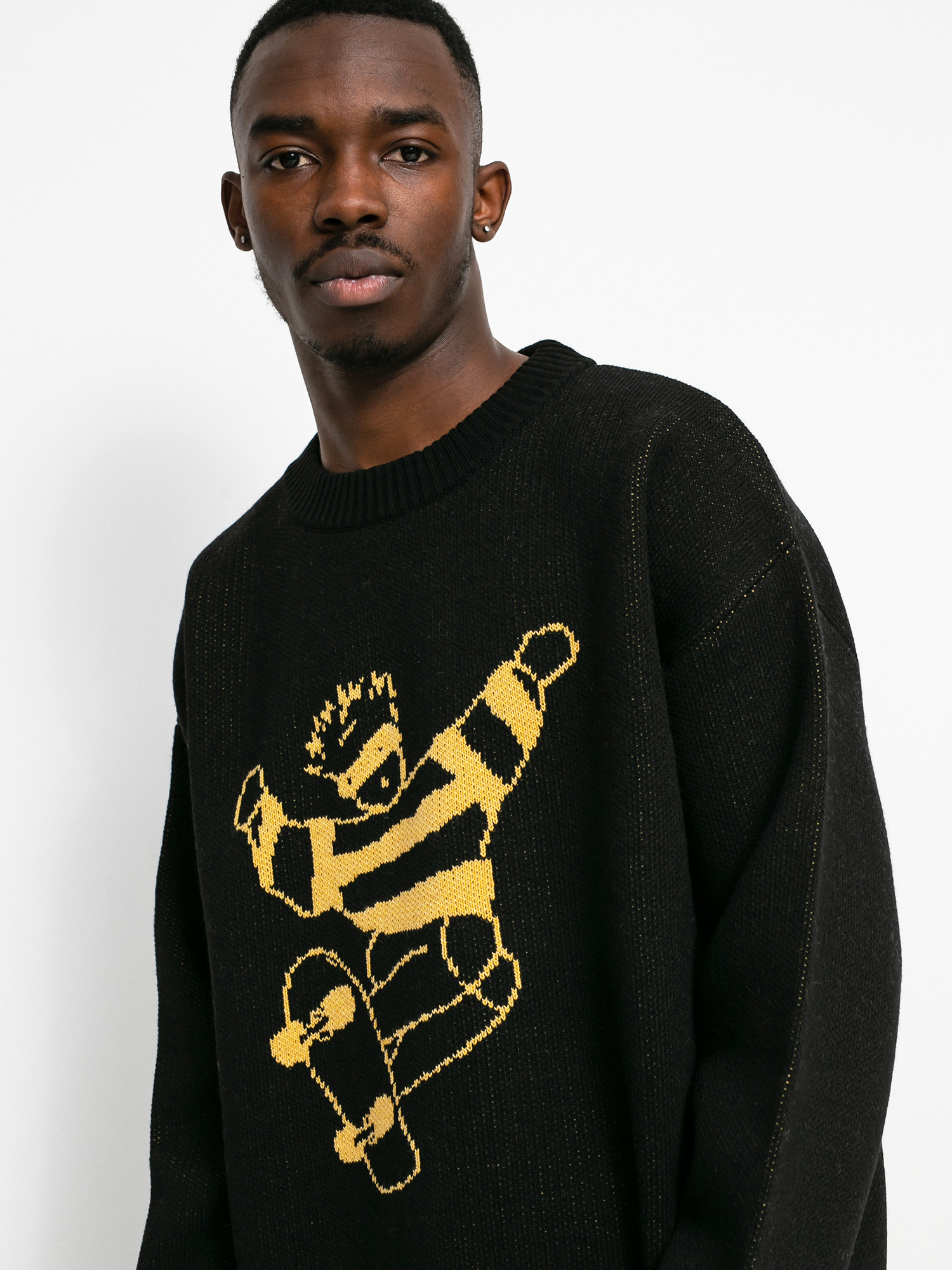 Polar Skate Skate Dude Pulli (black)