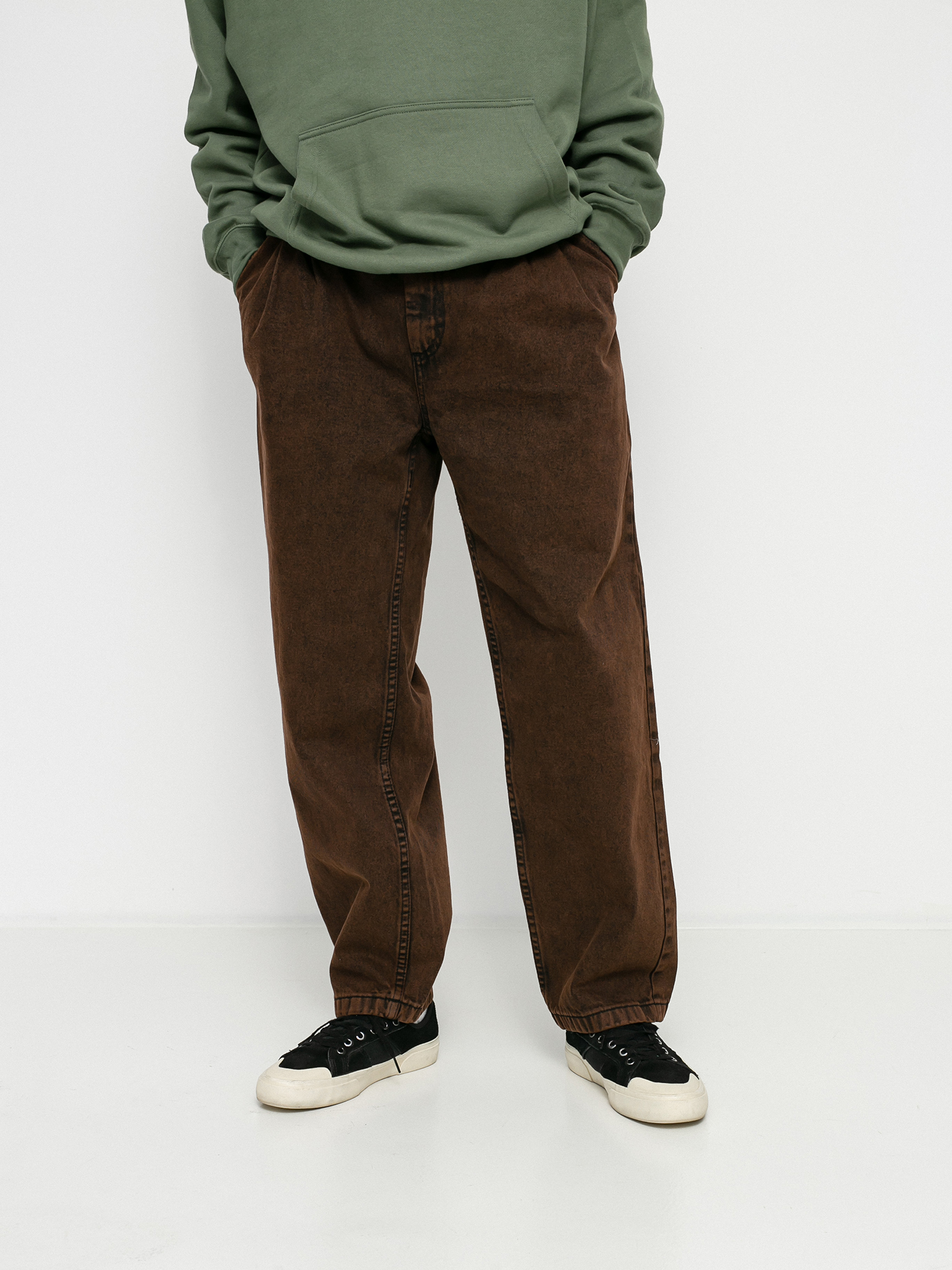 Polar Skate Grund Chinos Pants - brown (brown black)