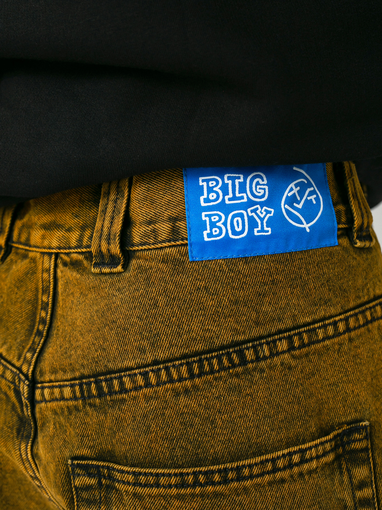 Polar Skate Big Boy Jeans Pants - green (yellow/black)
