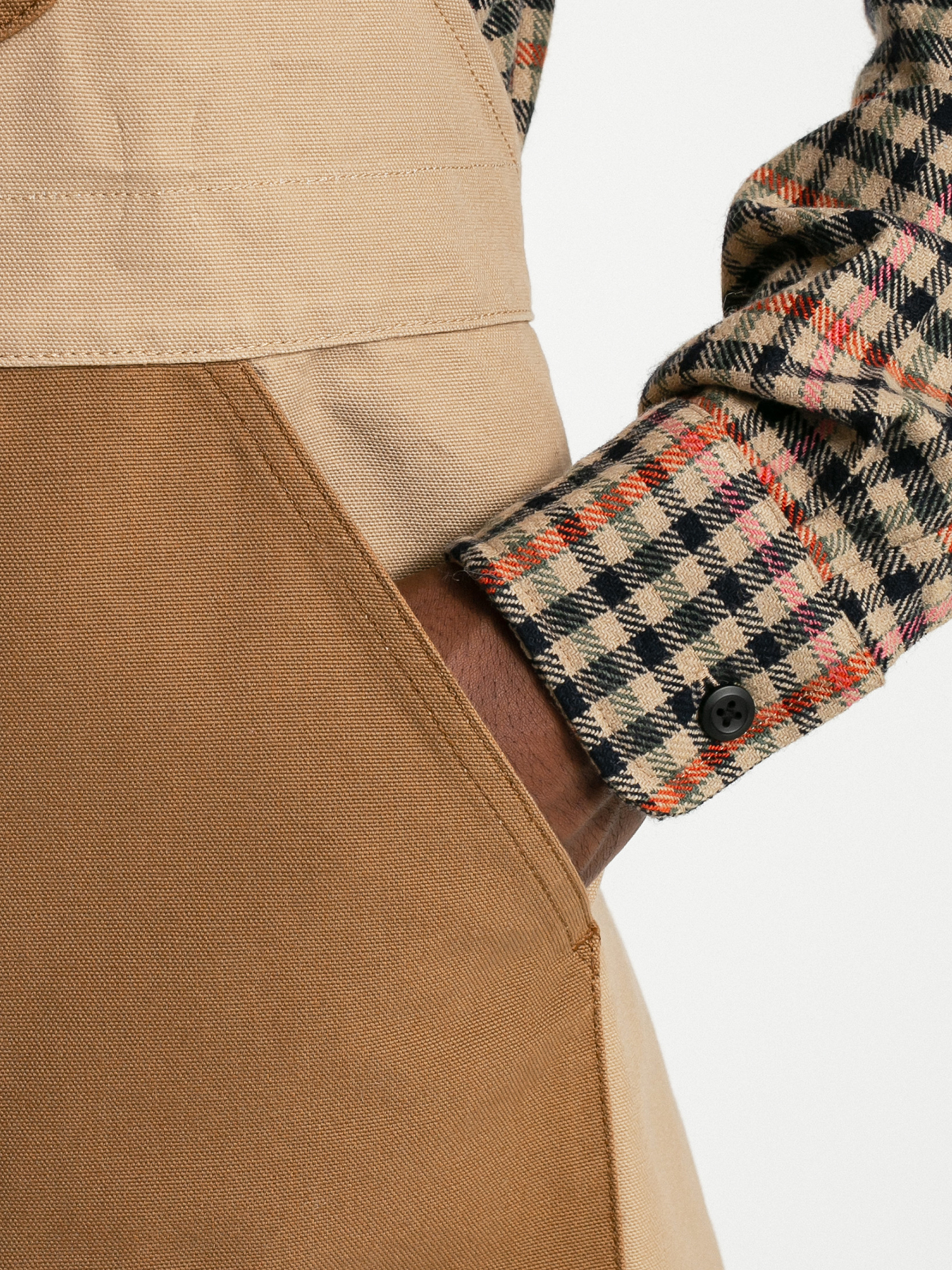 Carhartt WIP Tonare Bib Apron (dusty h brown/hamilton brown)
