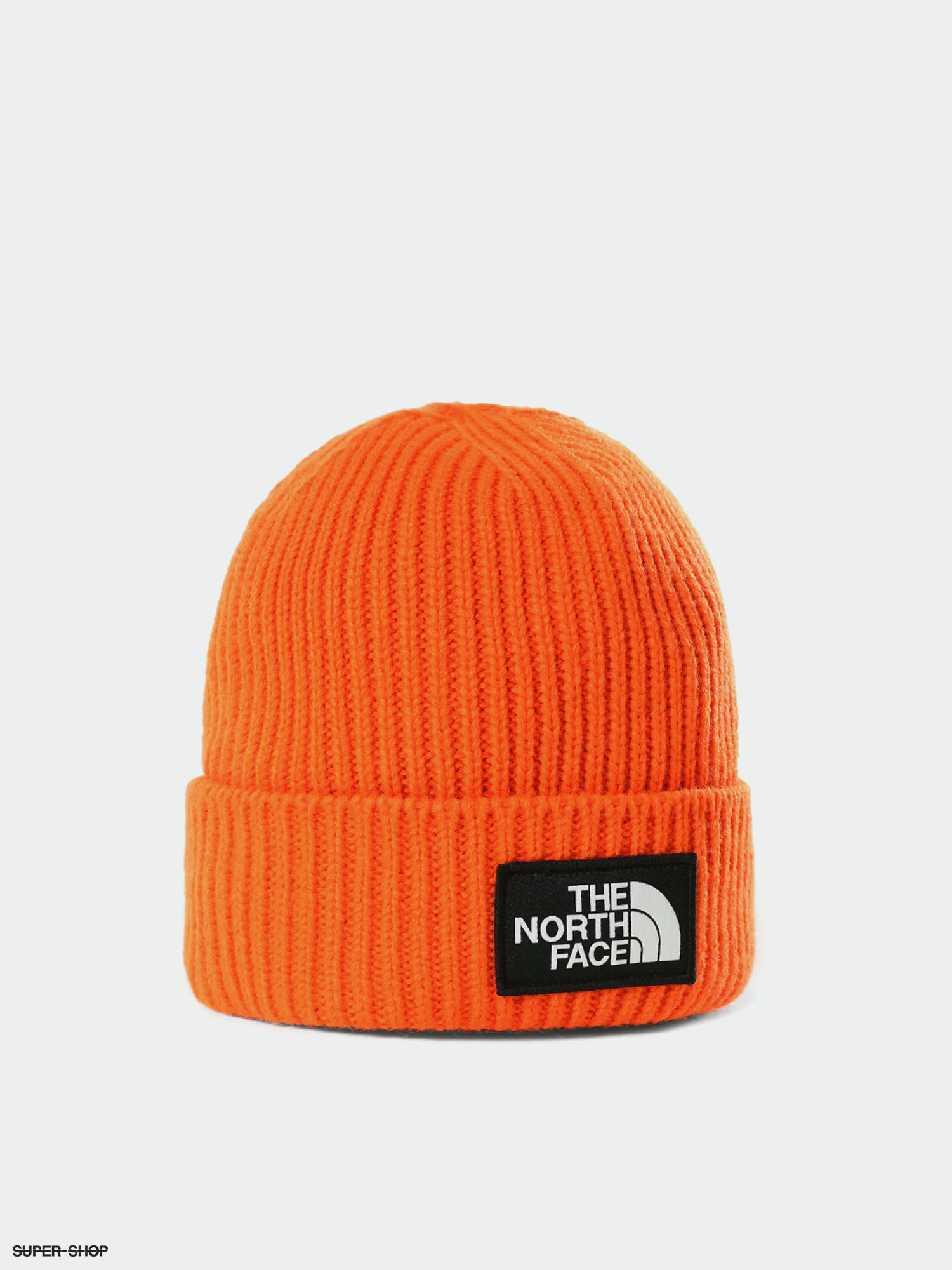 Orange north store face hat