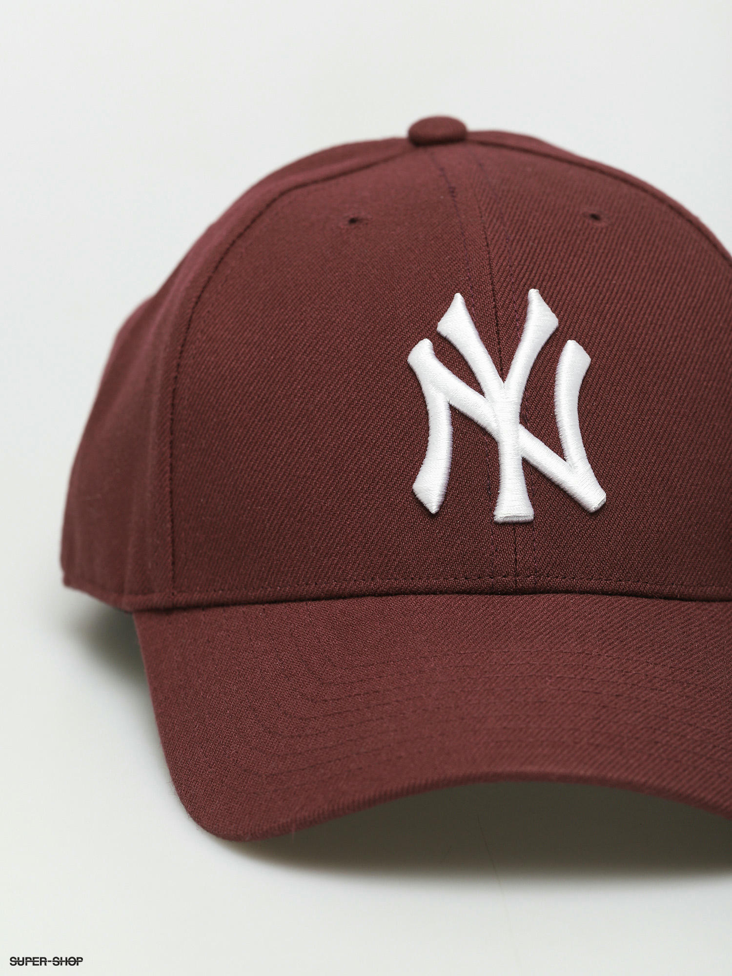 47 Brand New York Yankees MVP Cap Dark Maroon 