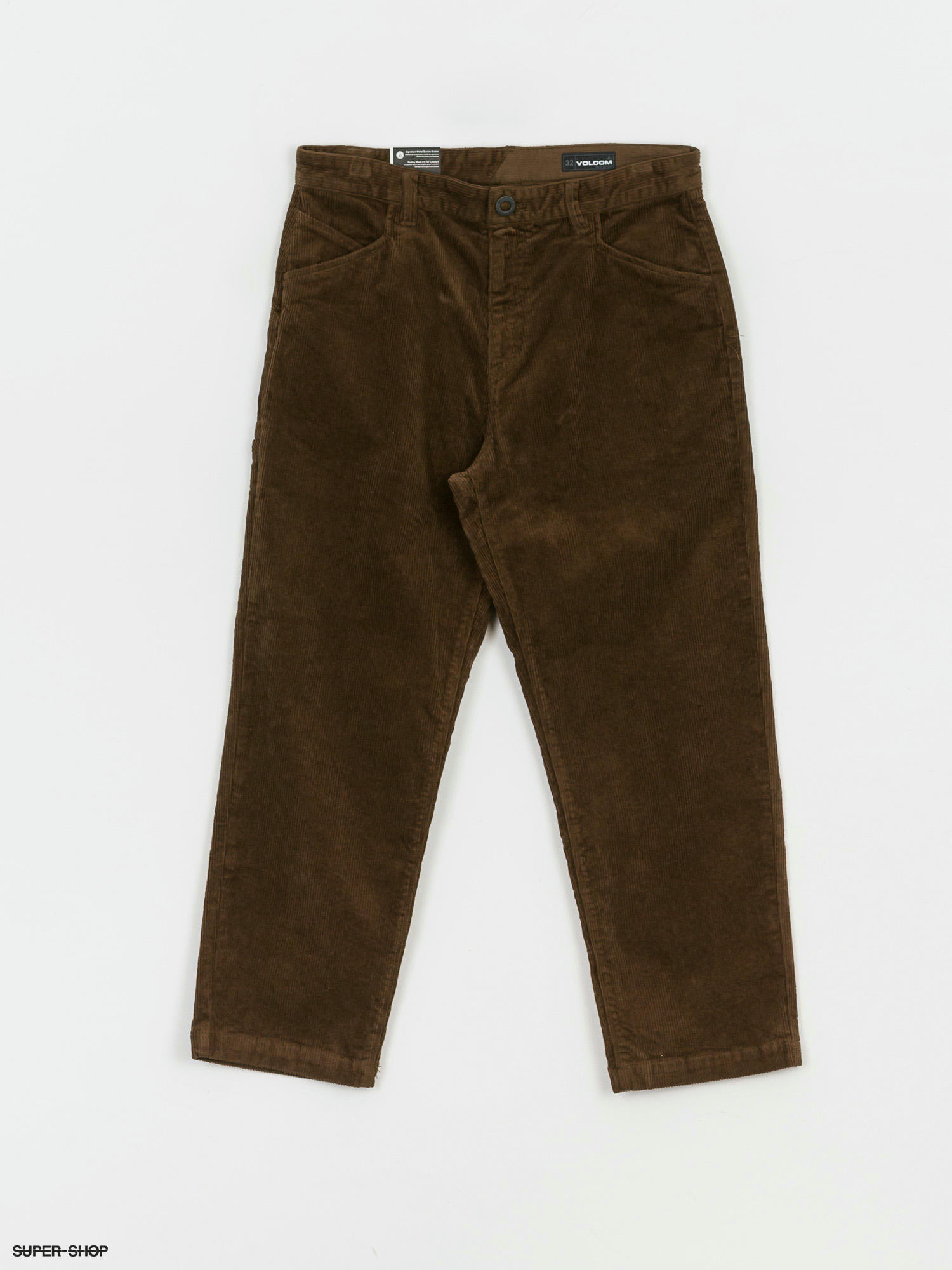 pants Volcom Louie Lopez Tapered Cord - Dark Earth - men´s