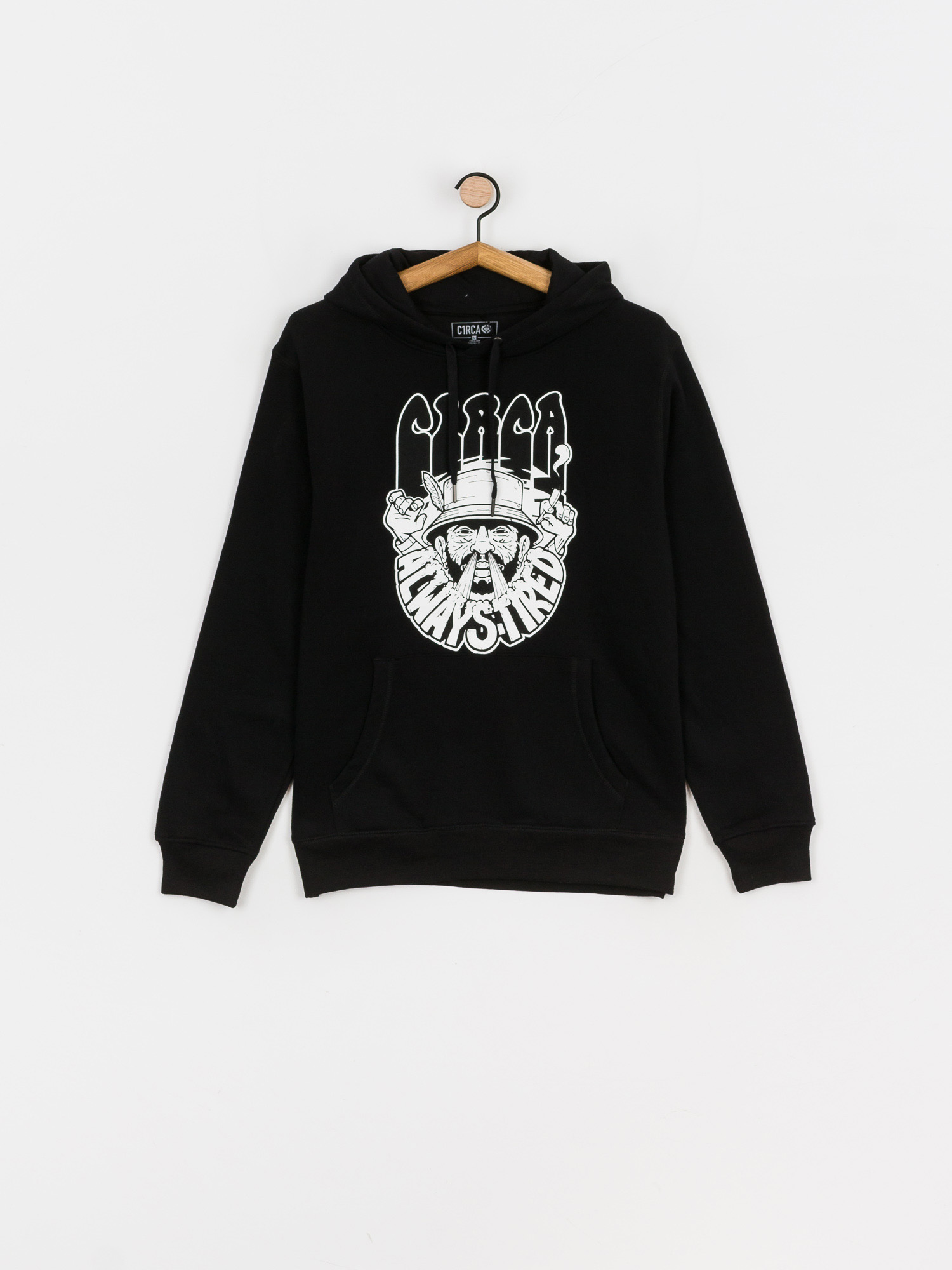 Circa Always Tired HD Hoodie (black)