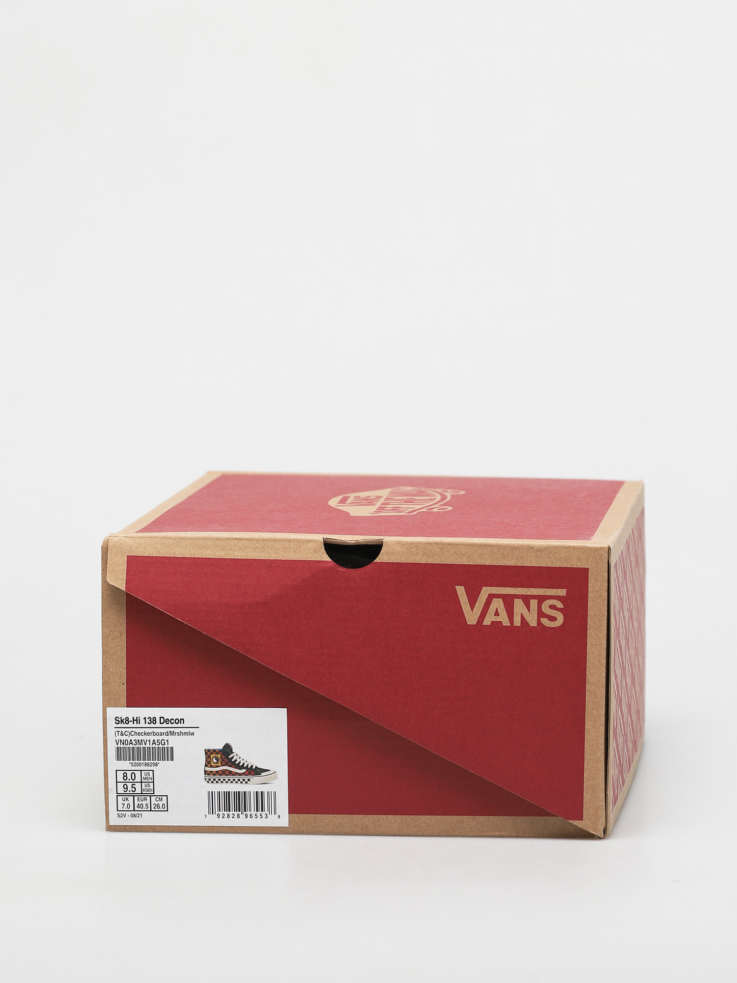 Vans Sk8 Hi 138 Decon Sf Shoes (t&c/checkerboard/marshmallow)