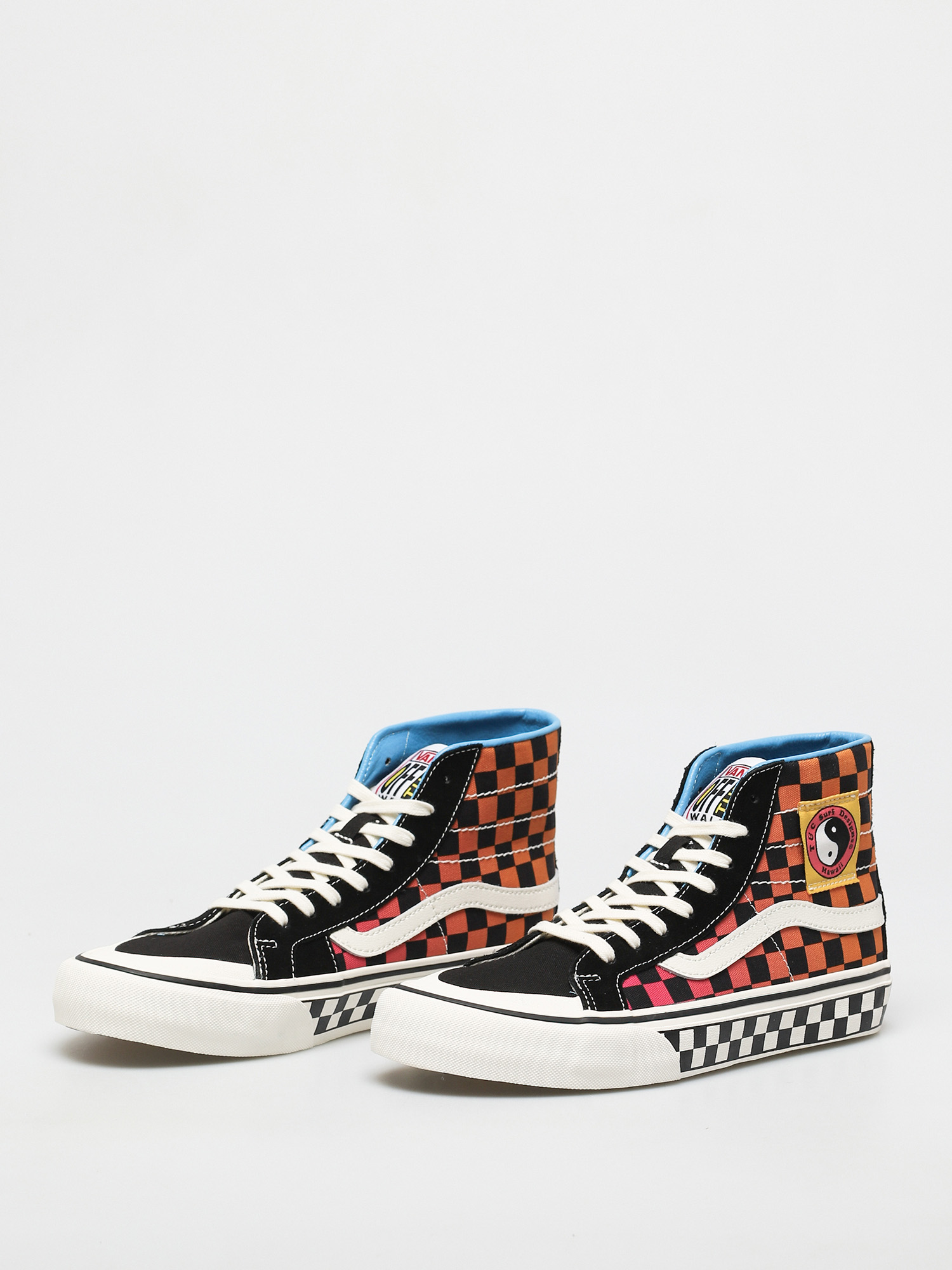 Vans Sk8 Hi 138 Decon Sf Shoes (t&c/checkerboard/marshmallow)