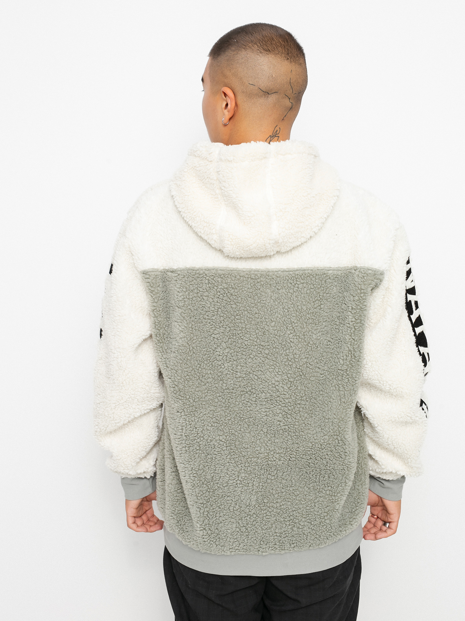 Vans X Napapijri HD Hoodie (antique white sherpa)