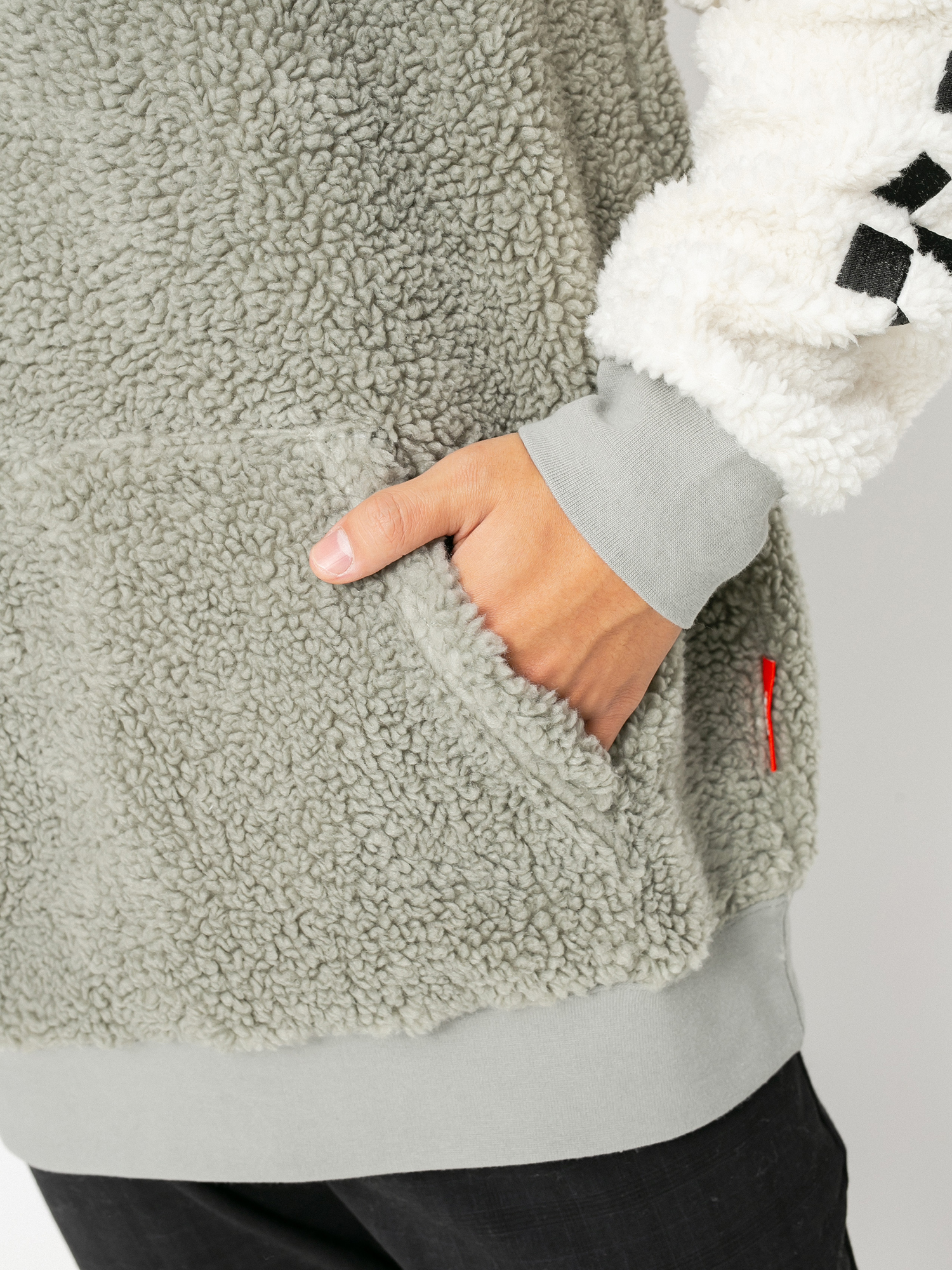 Vans X Napapijri HD Hoodie (antique white sherpa)