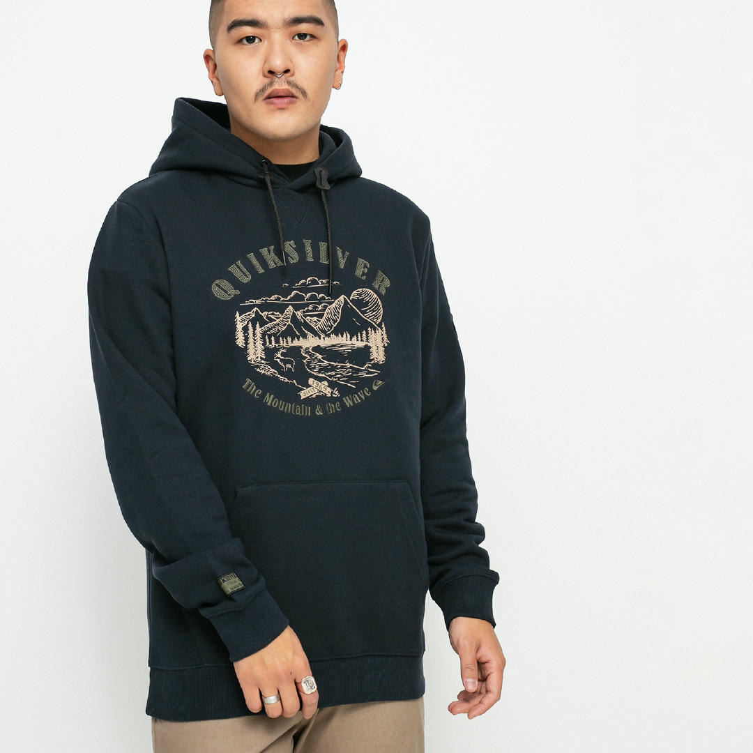 Quiksilver Big Logo HD Hoodie (true black)