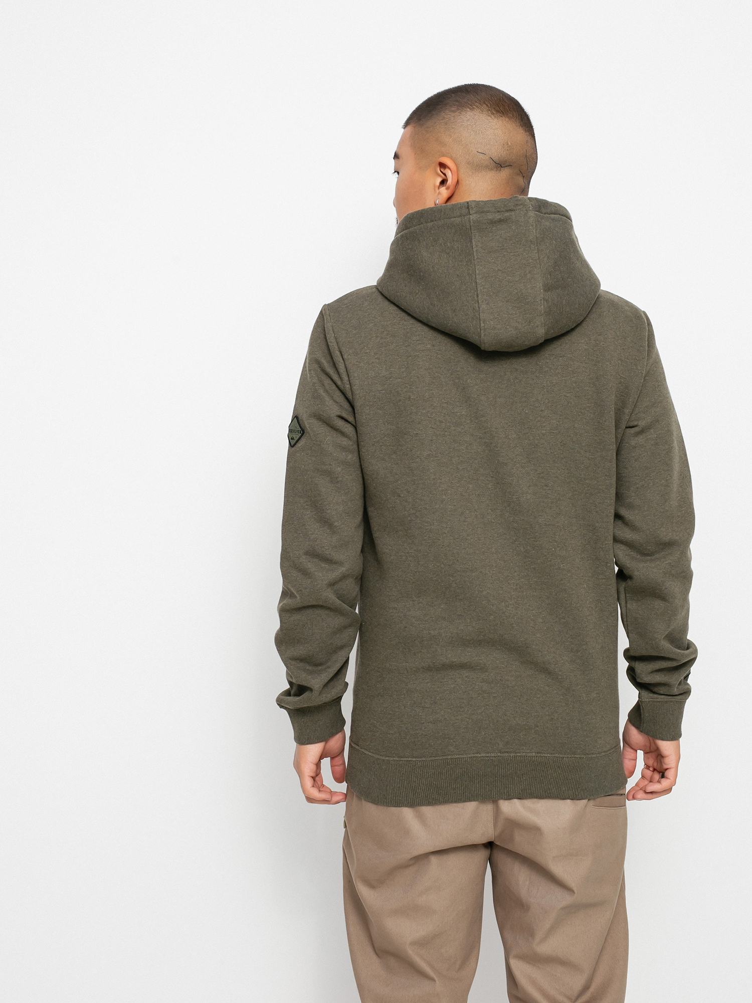 Mens Quiksilver Big Logo HD Hoodie (grape leaf)