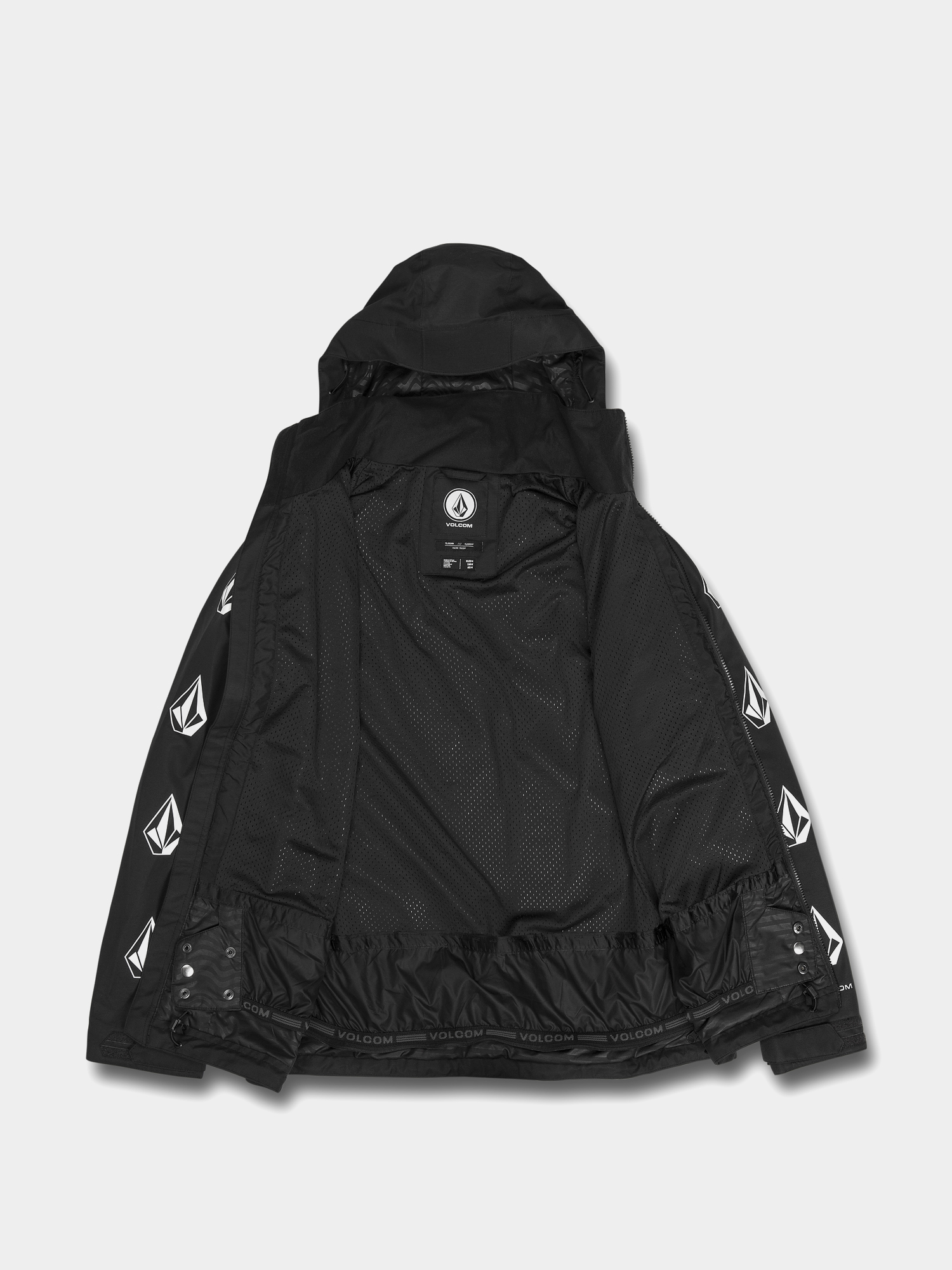 Volcom Deadly Stones Snowboard jacket - black (black)