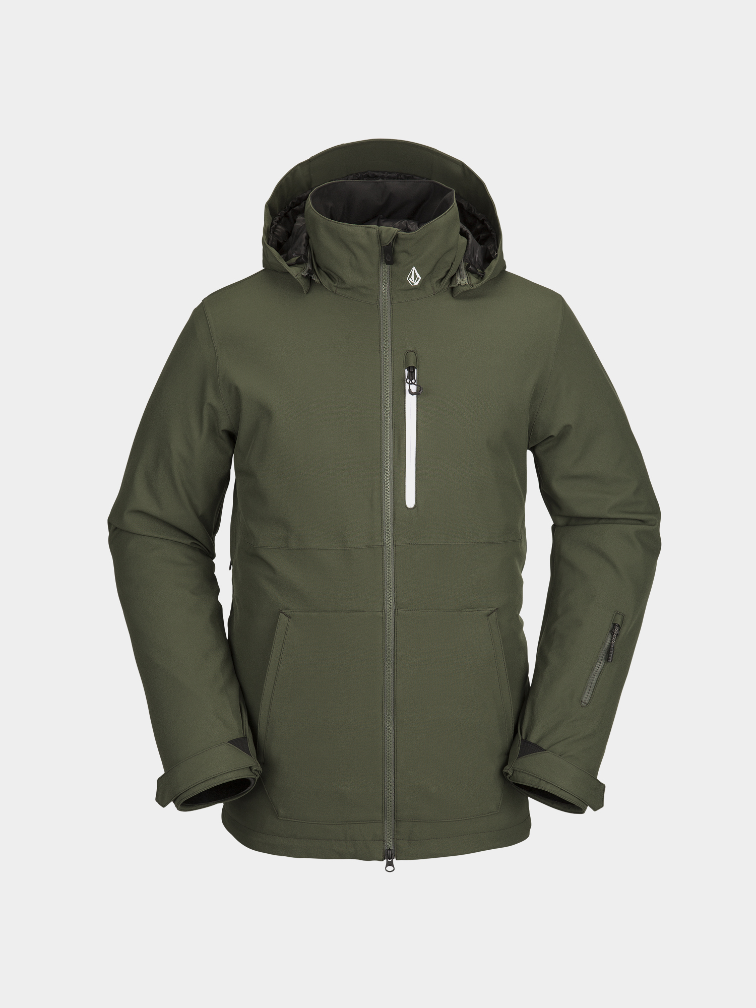 Herren Volcom Deadly Stones Ins Snowboardjacke (saturated green)