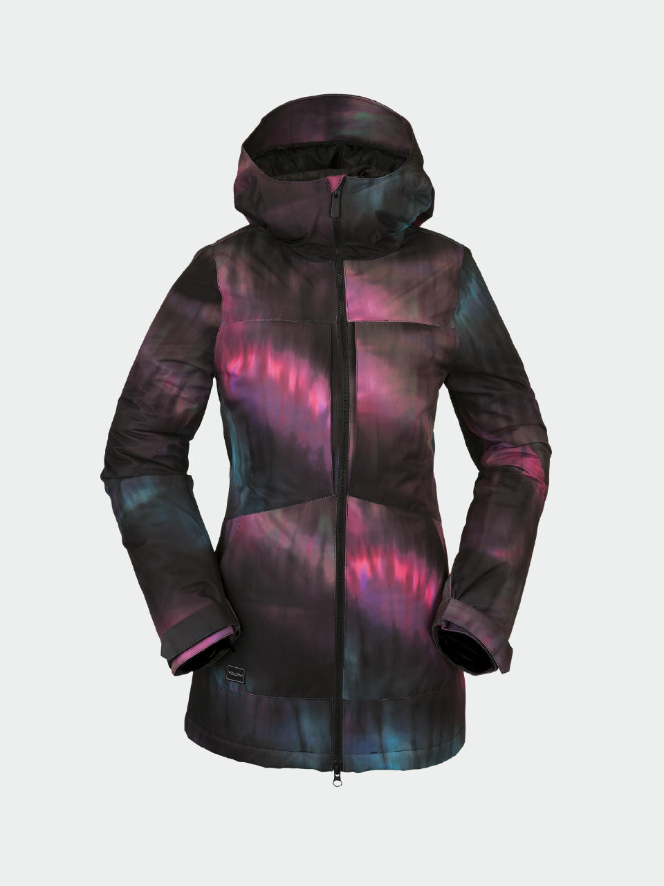 Damen Volcom Strayer Ins Snowboardjacke (blue tie dye)