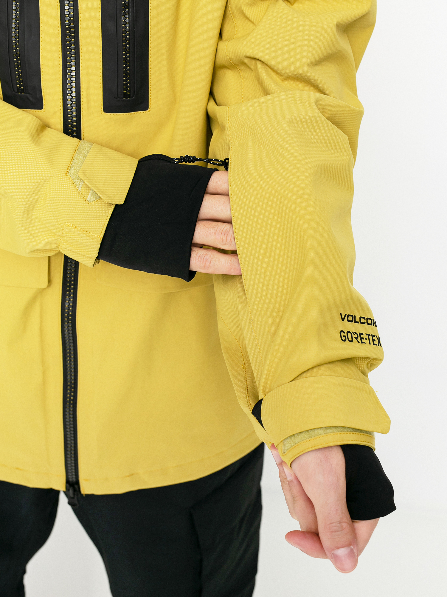 Mens Volcom Stone Gore Tex Snowboard jacket (gold)