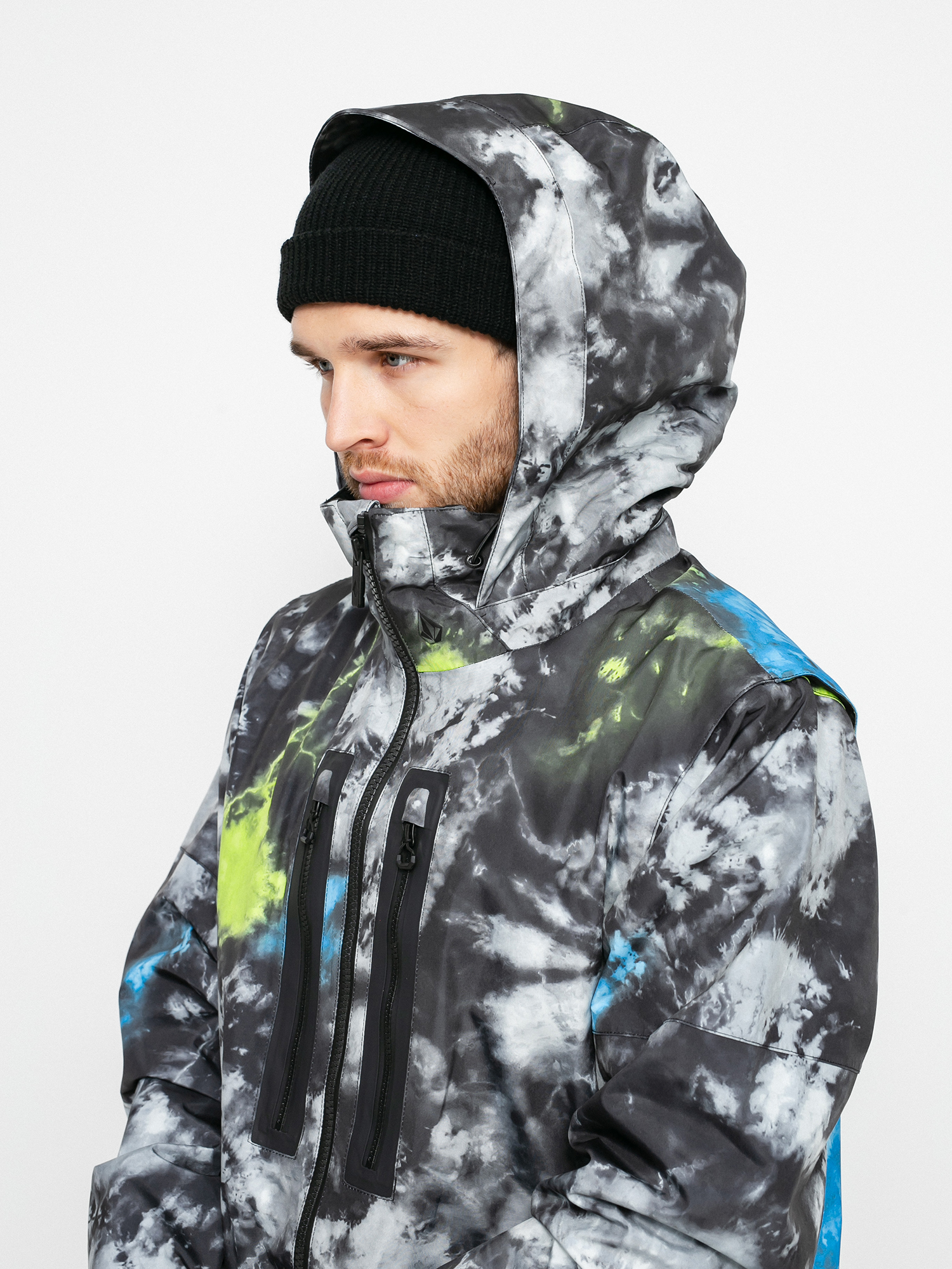 Stone Gore Tex Snowboard jacket (tie dye)