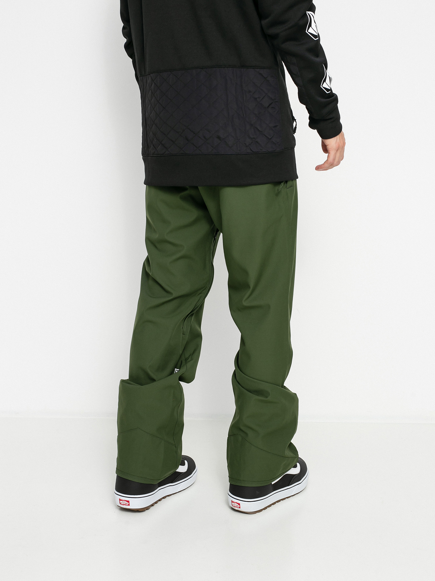 Mens Volcom Freakin Snow Chino Snowboard pants (saturated green)