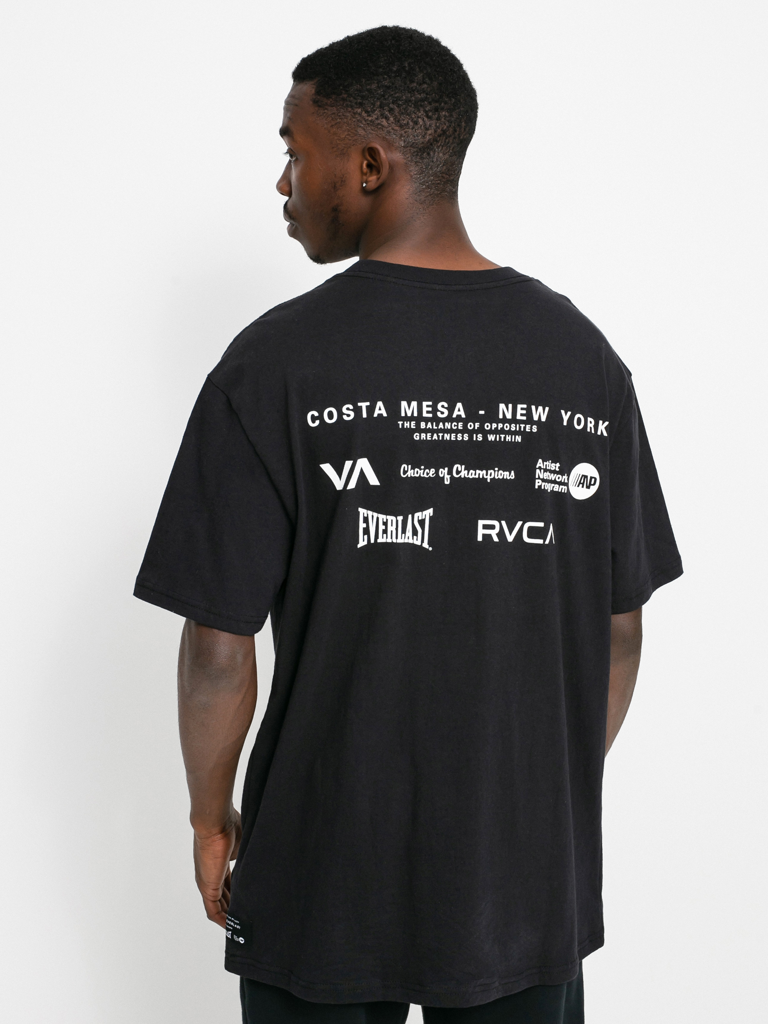 RVCA Rvca Everlast Cm Ny T-shirt (black)