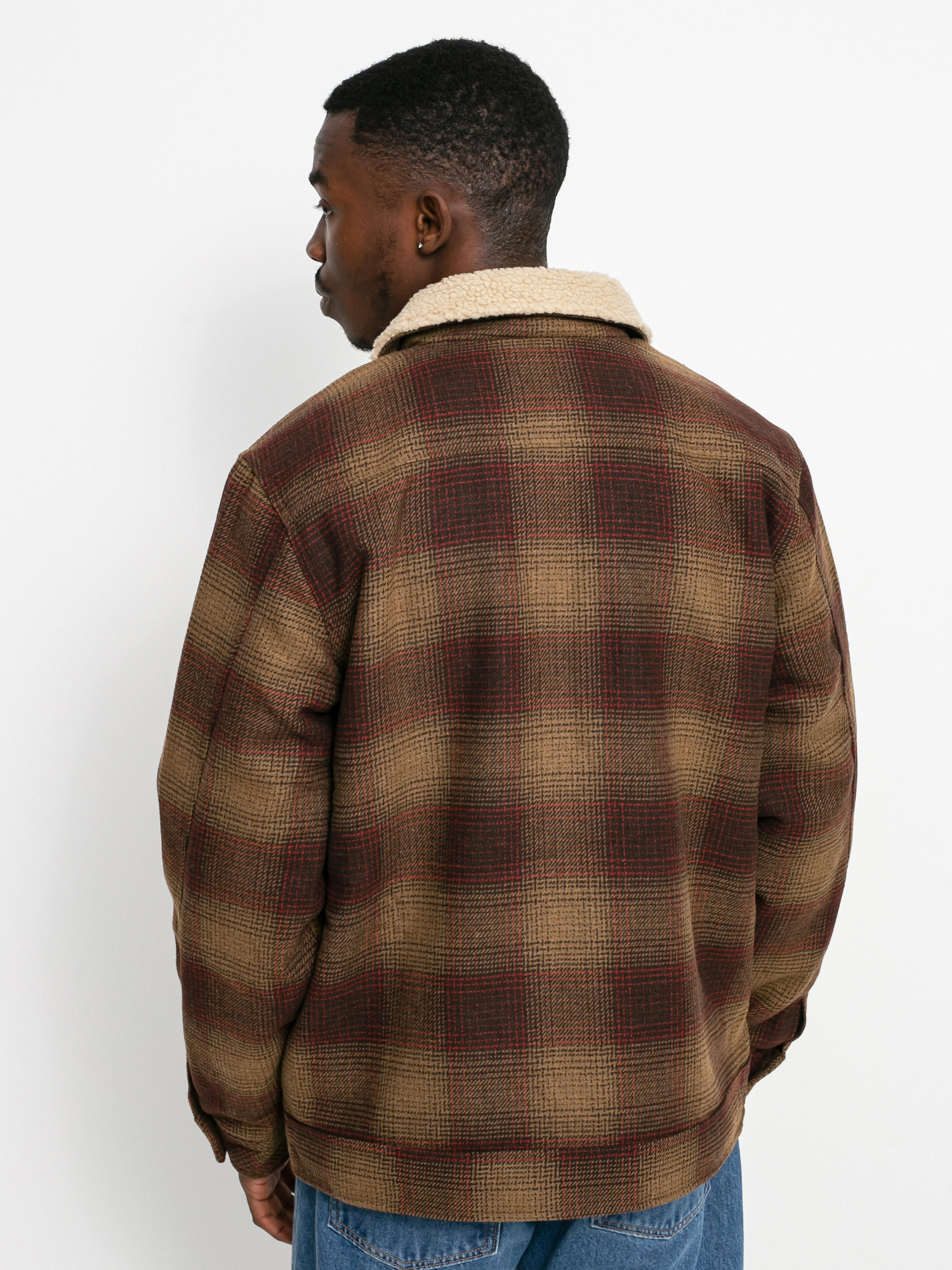 Billabong Barlow Sherpa Jacket (coffee)