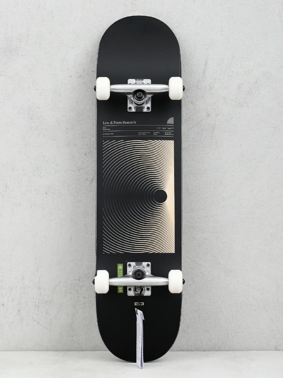 Globe G1 Lineform Skateboard (black)