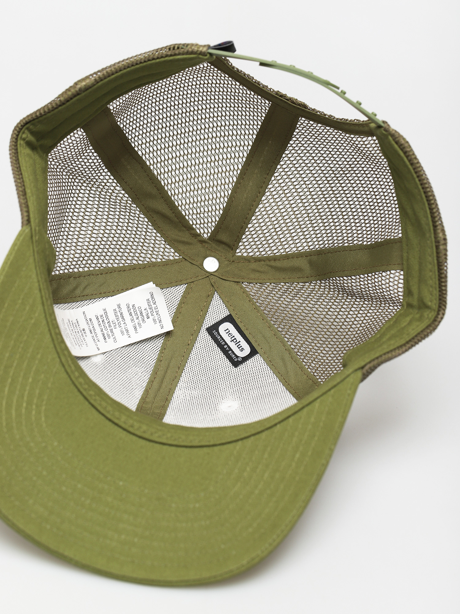 patagonia camo trucker hat