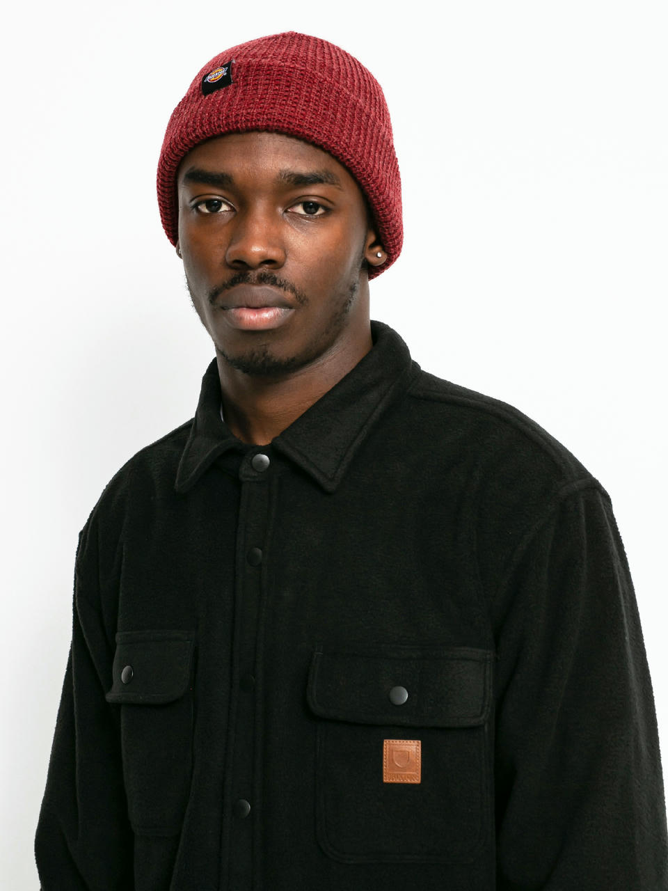 Brixton Bowery Arctic Stretch Ls Shirt (black)