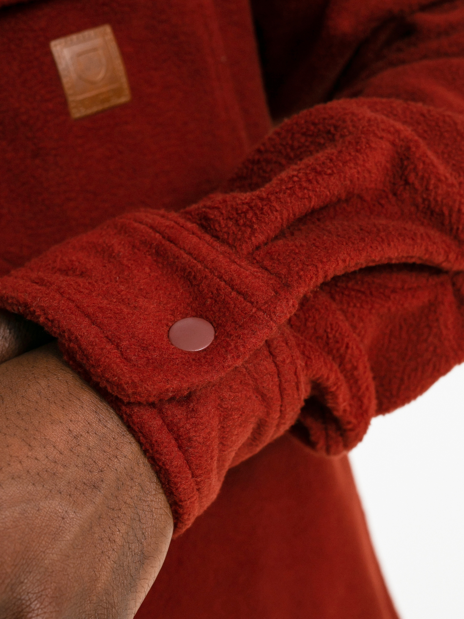 Brixton Bowery Arctic Stretch Ls Hemd (dark brick)