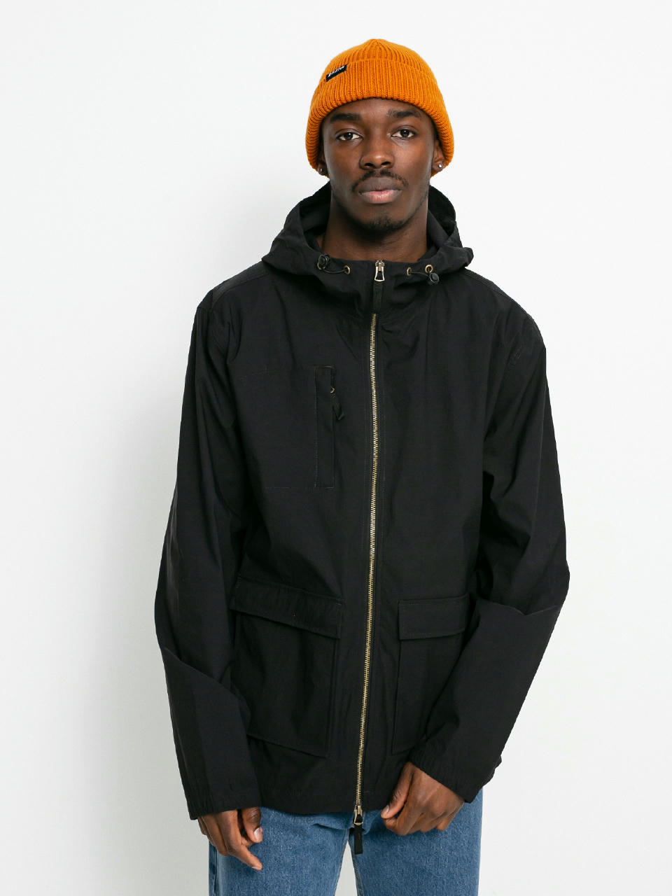 Brixton Utility X Parka Jacket (black)