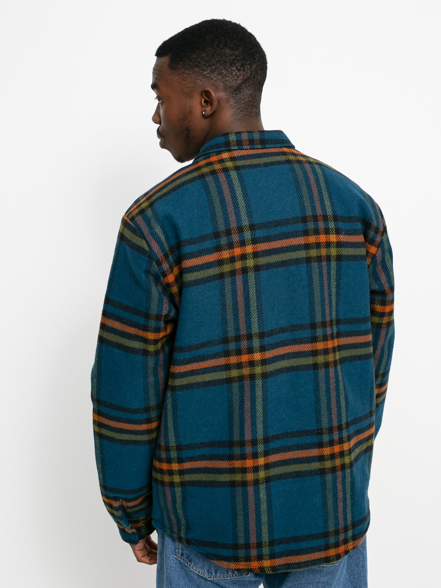 Brixton Bowery Lined Jacket (marine blue)