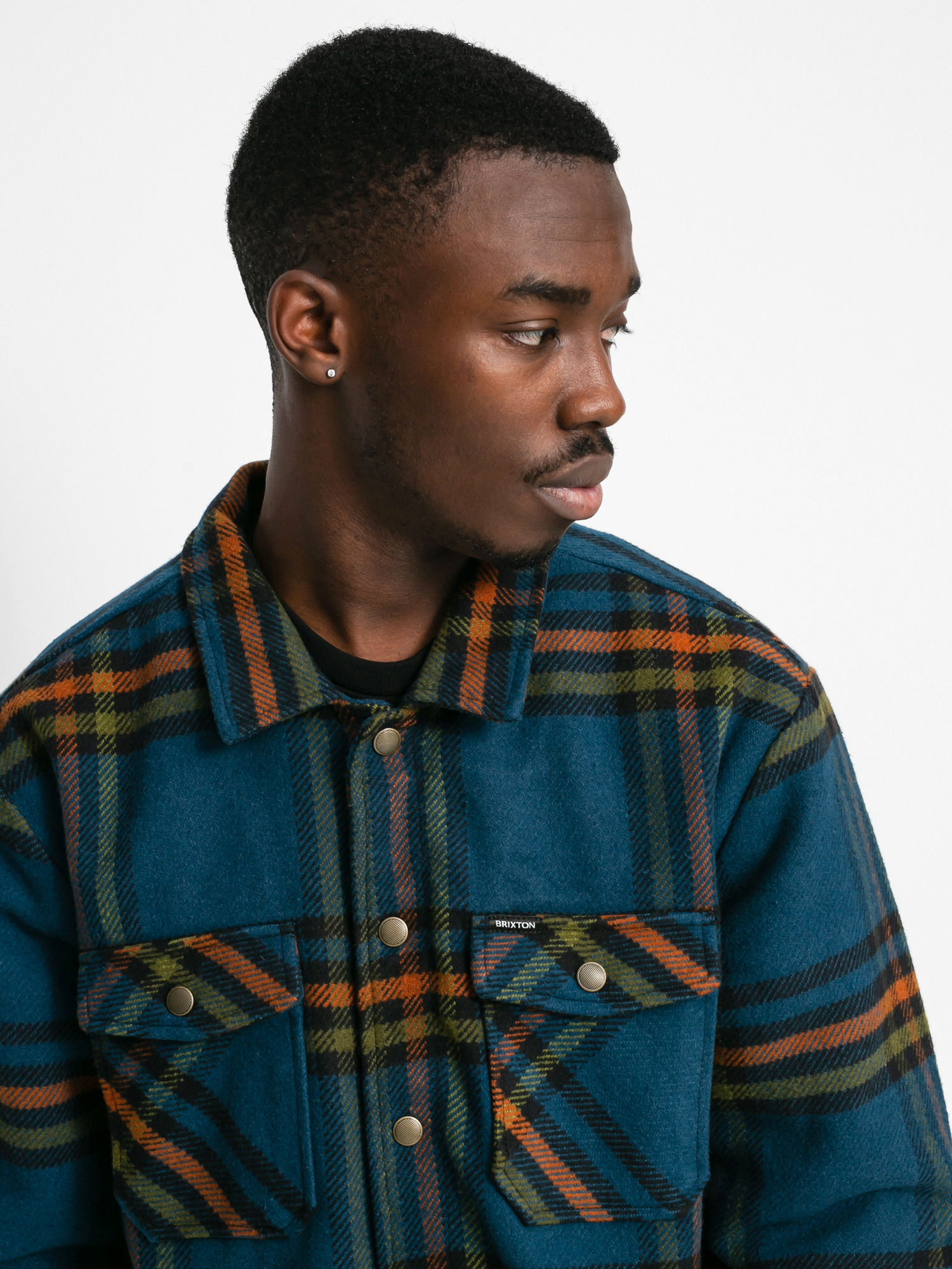 Brixton Bowery Lined Jacket (marine blue)