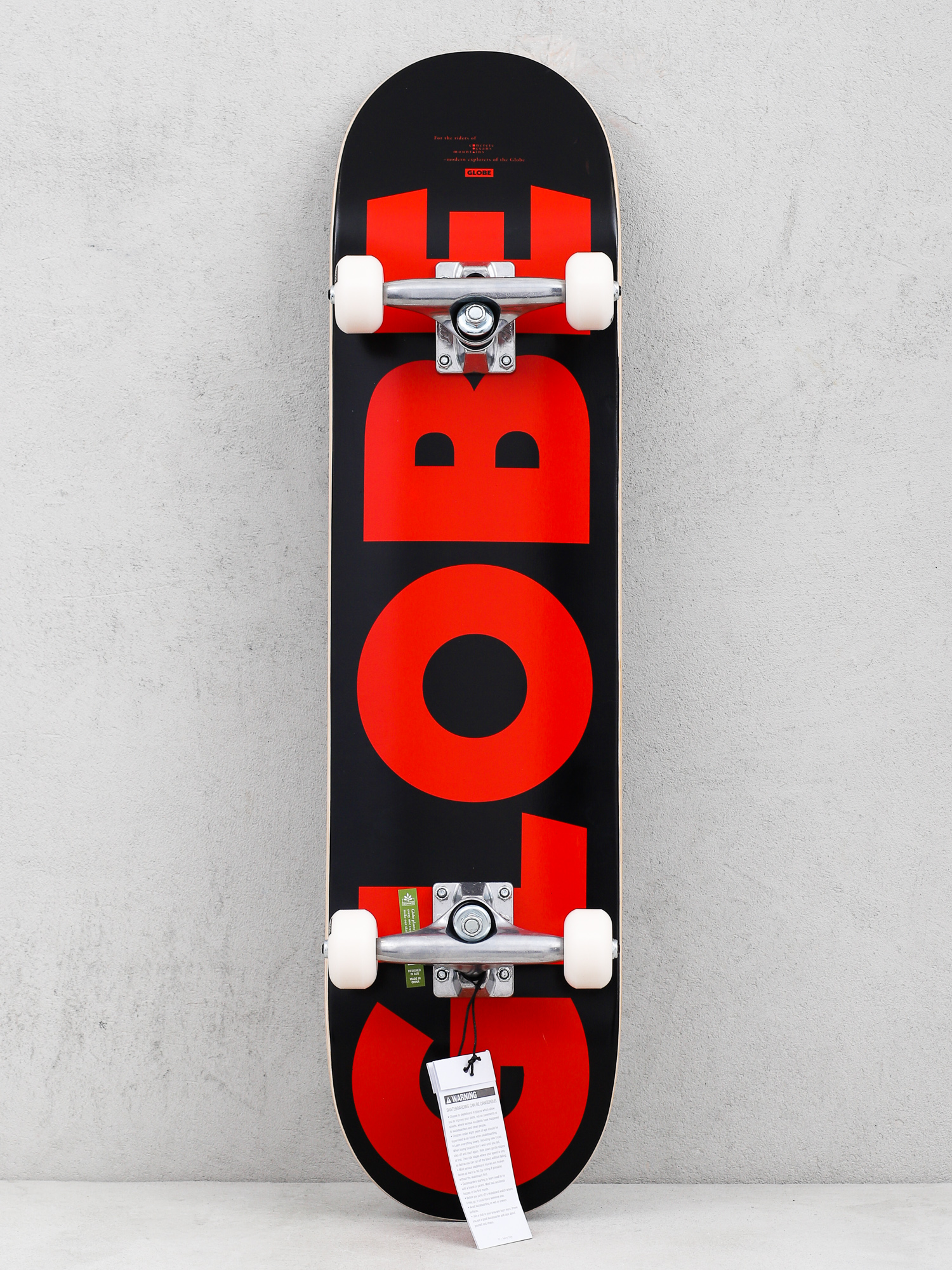 Globe G0 Fubar Skateboard (black/red)