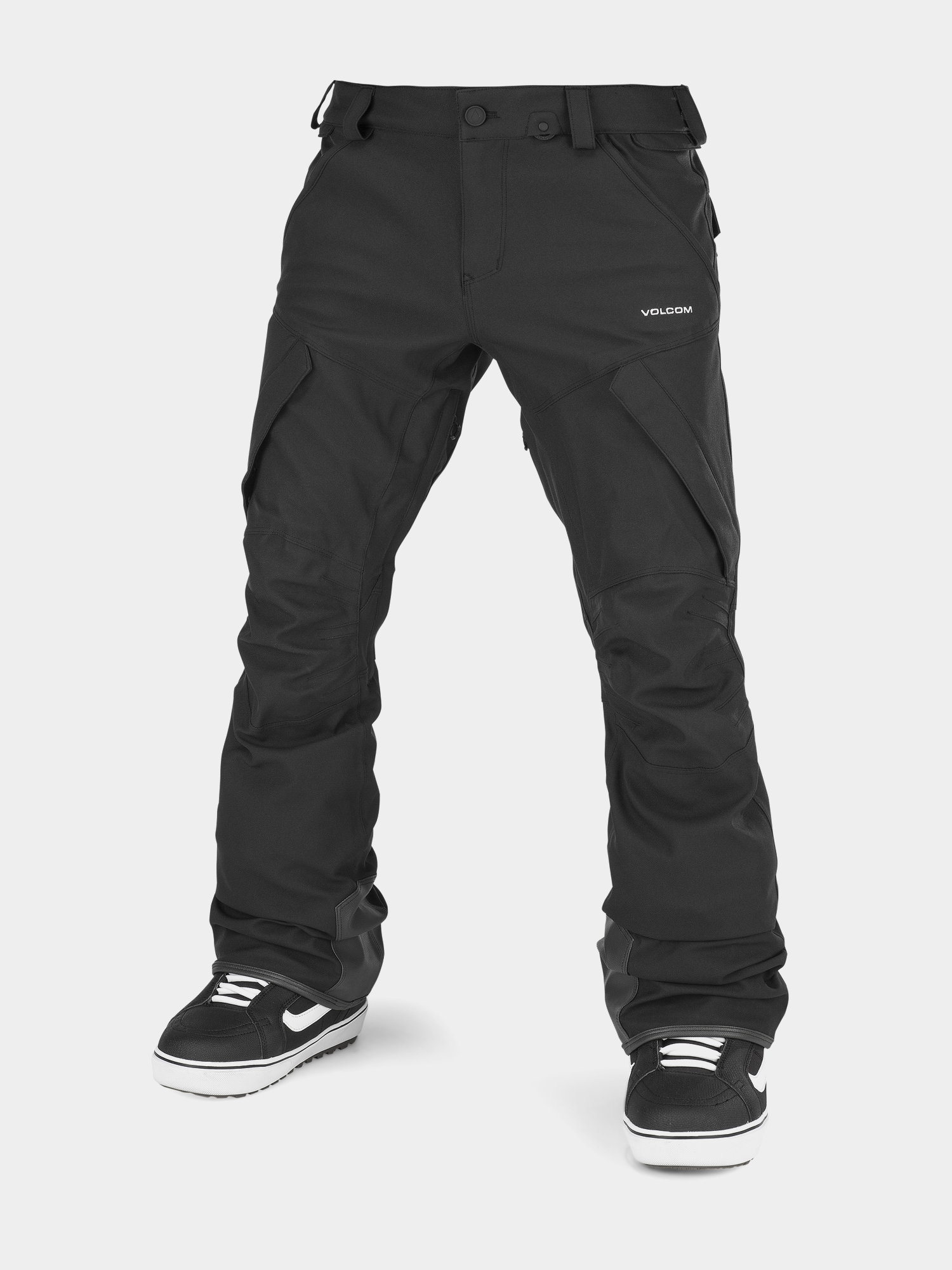Mens Volcom New Articulated Snowboard pants (black)