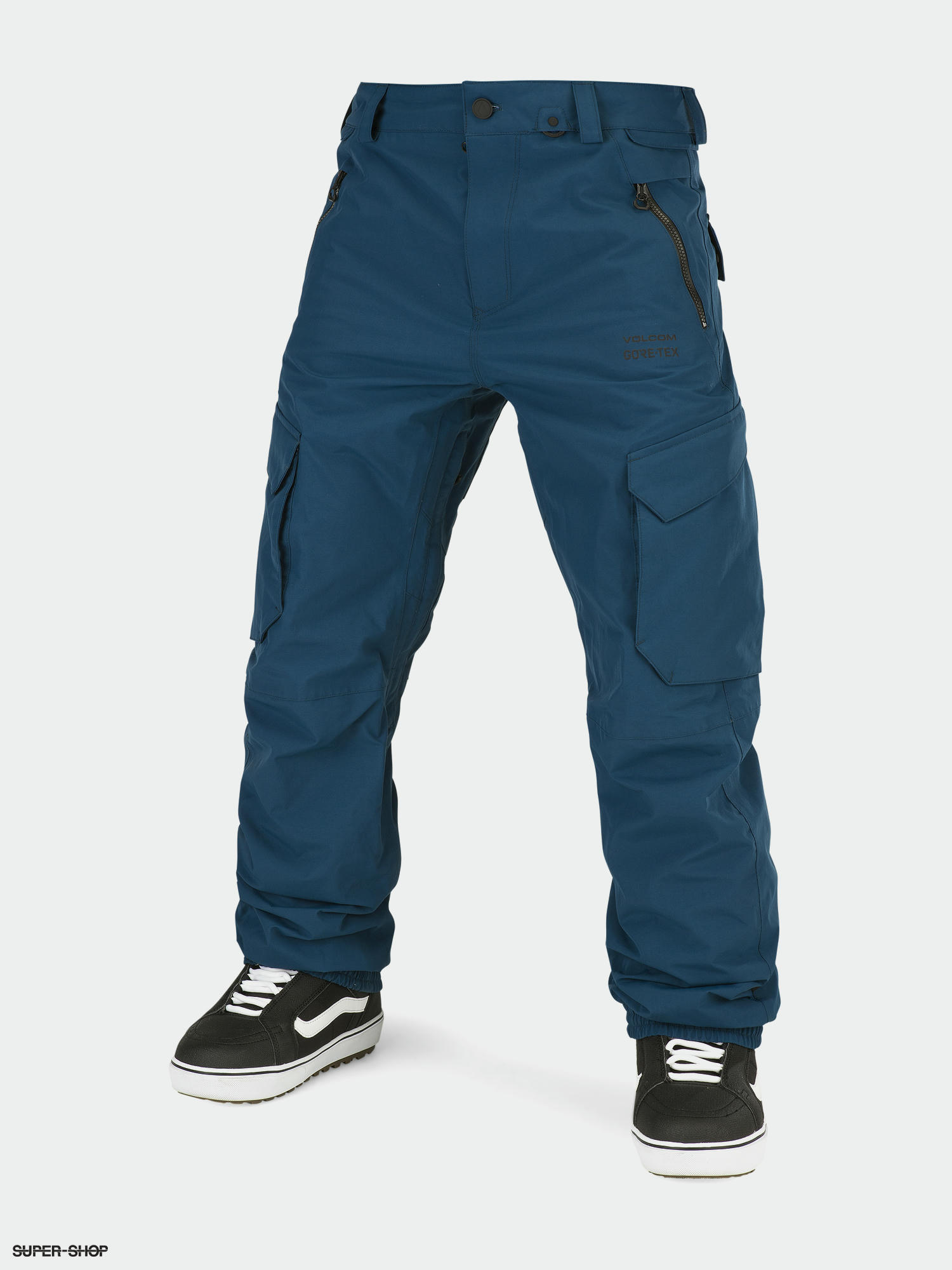 volcom denim snowboard pants