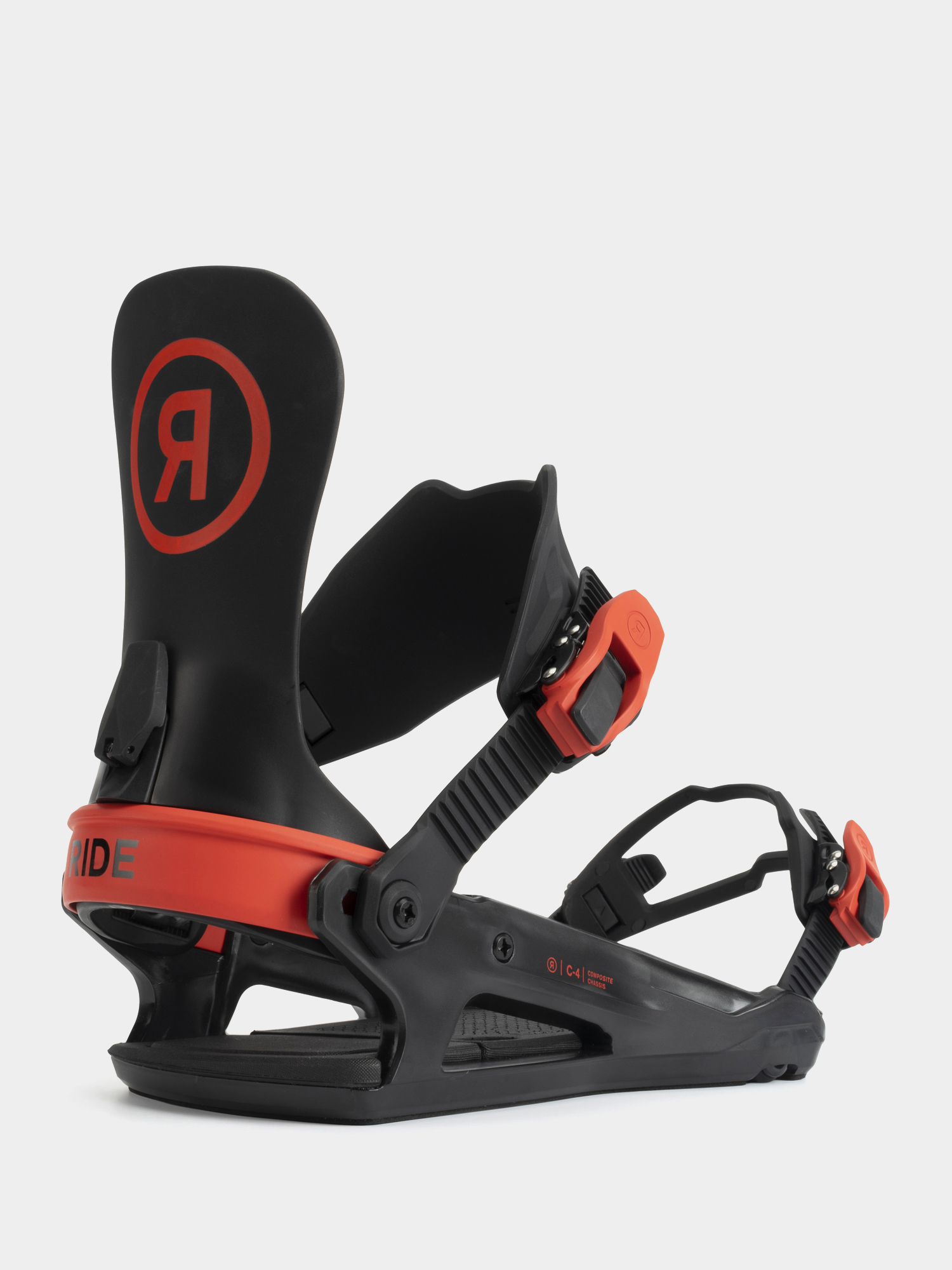 Mens Ride C-4 Snowboard bindings (fire)