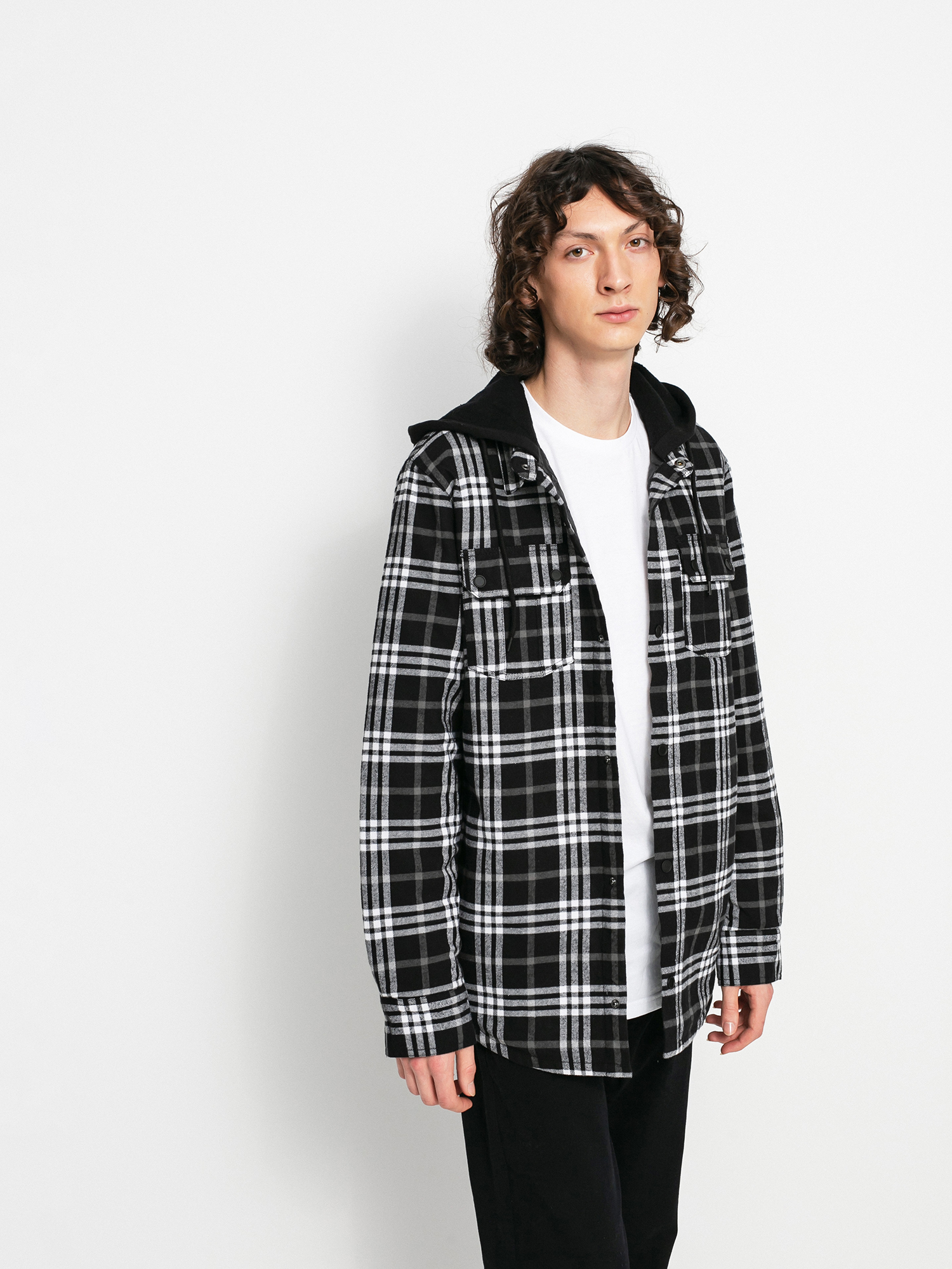 Volcom Koszula Field Ins Flannel Jacket (black)