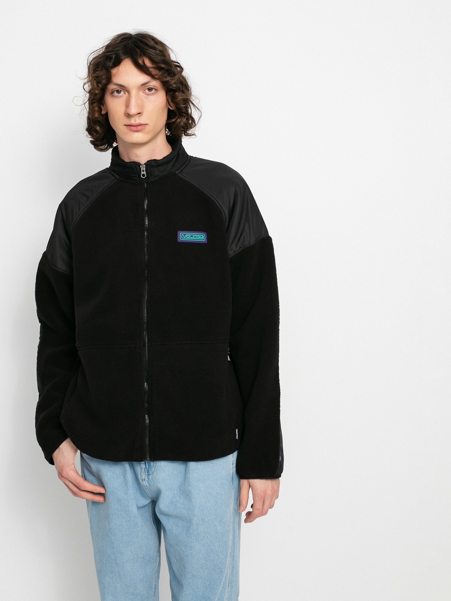 Volcom Runtime Error Zip Sweatshirt (black)
