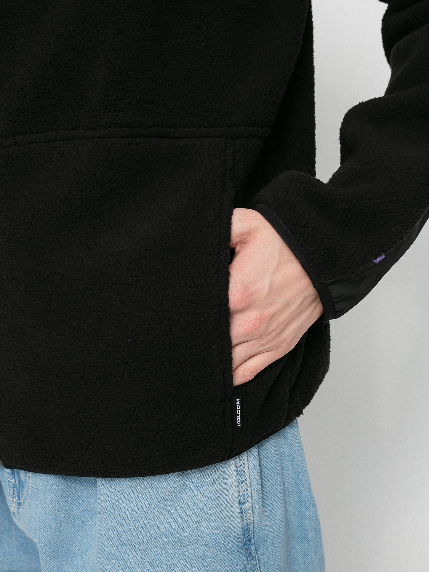 Volcom Runtime Error Zip Sweatshirt (black)