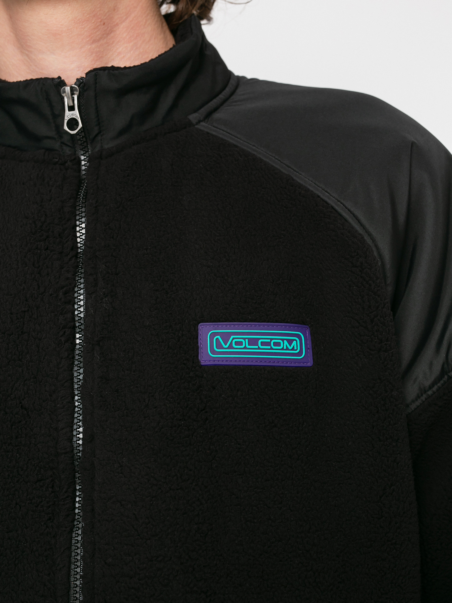 Volcom Runtime Error Zip Sweatshirt (black)