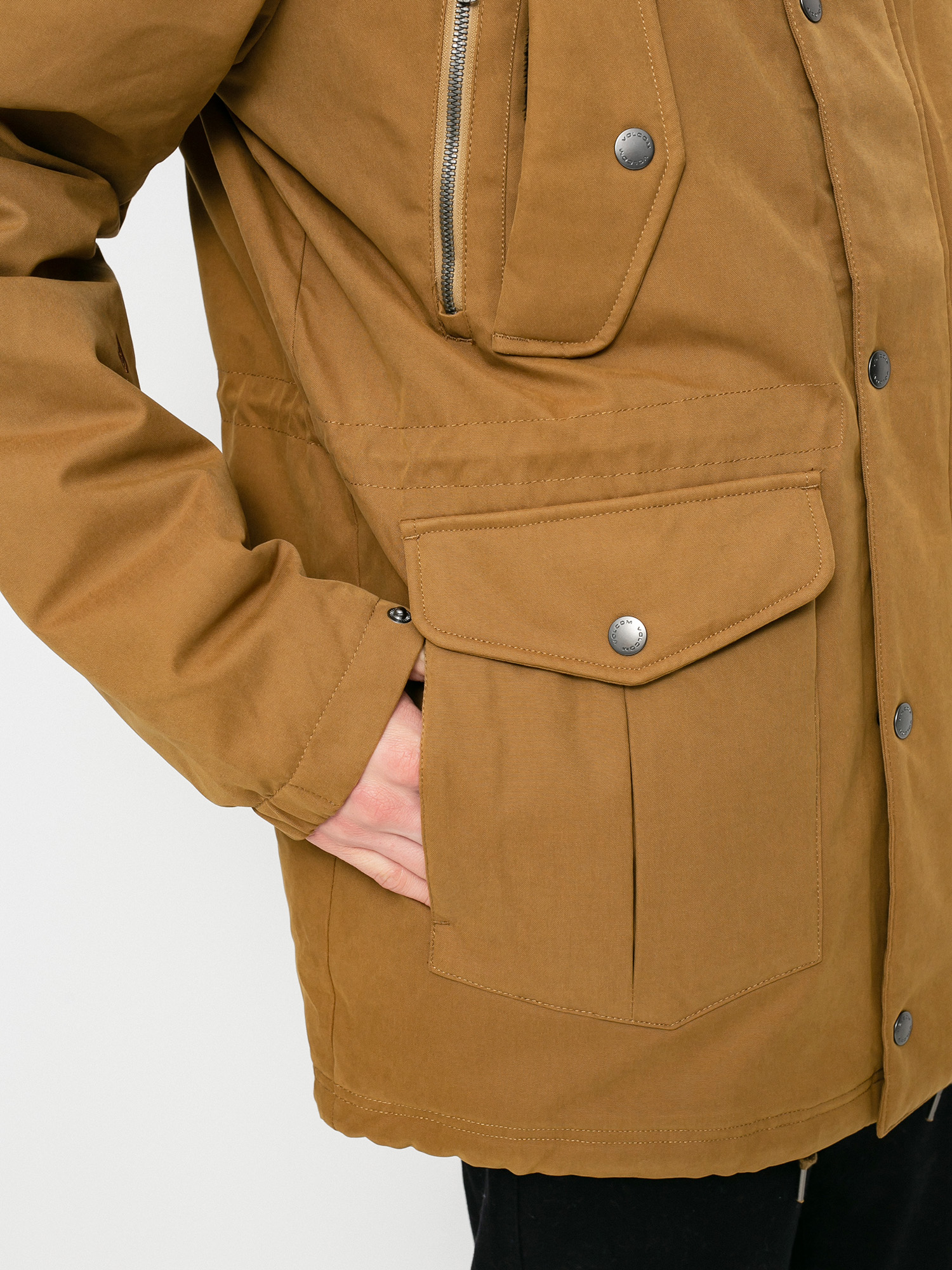 Volcom Starget 5K Parka Jacket (butternut)