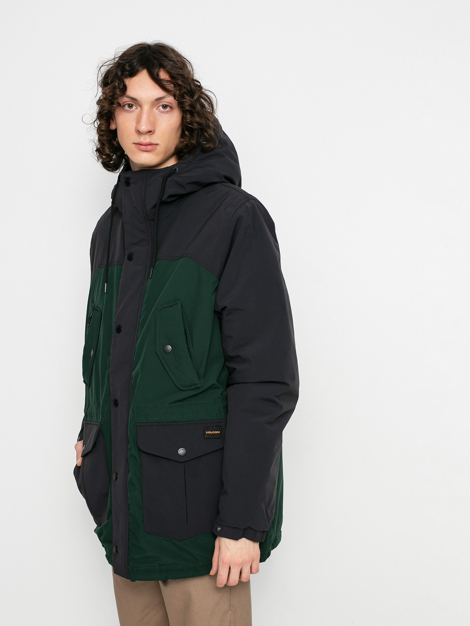 Volcom Starget Coaster Parka Jacket (scarab)