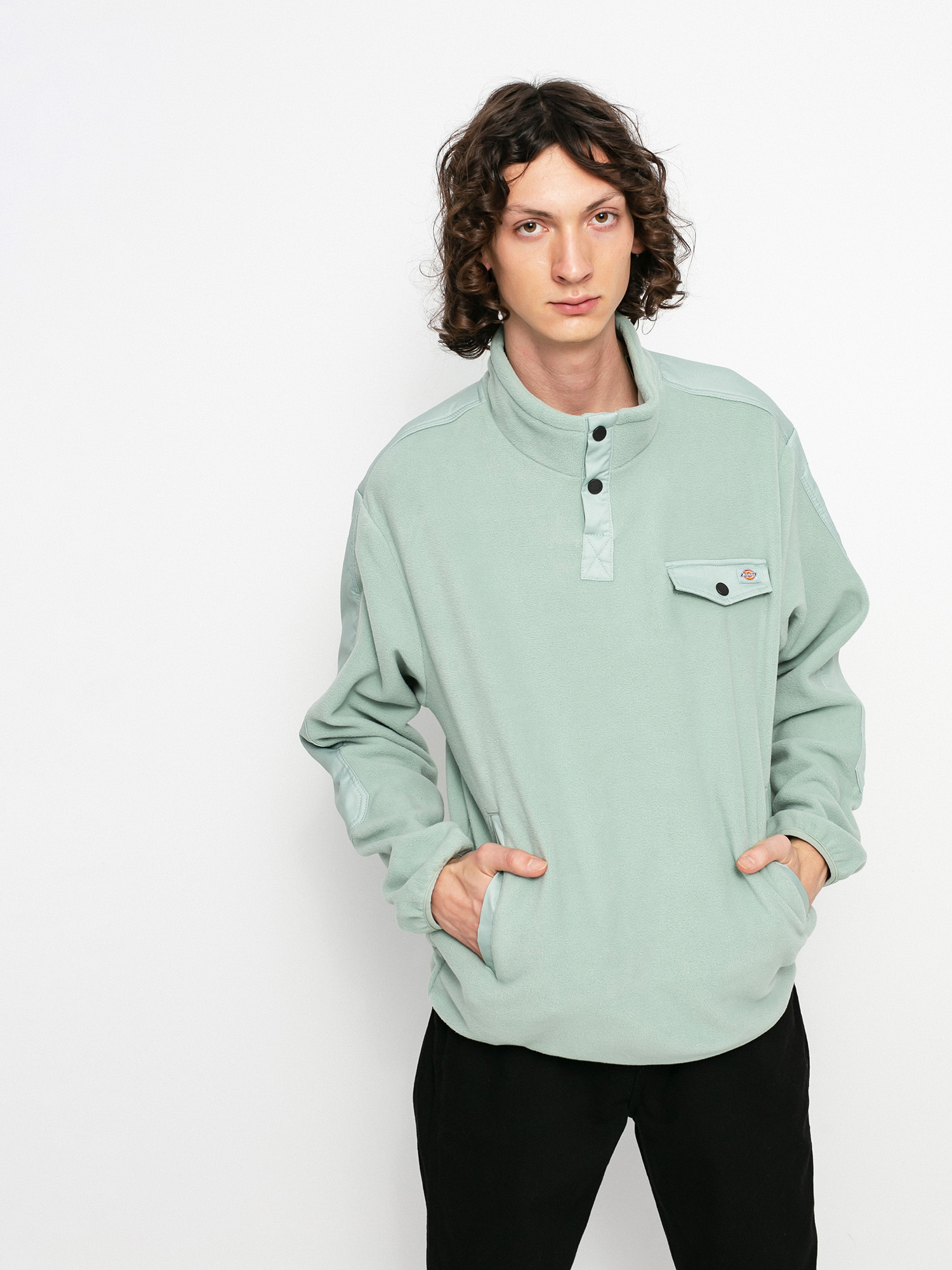 Dickies Port Allen Fleece - green (jadeite)