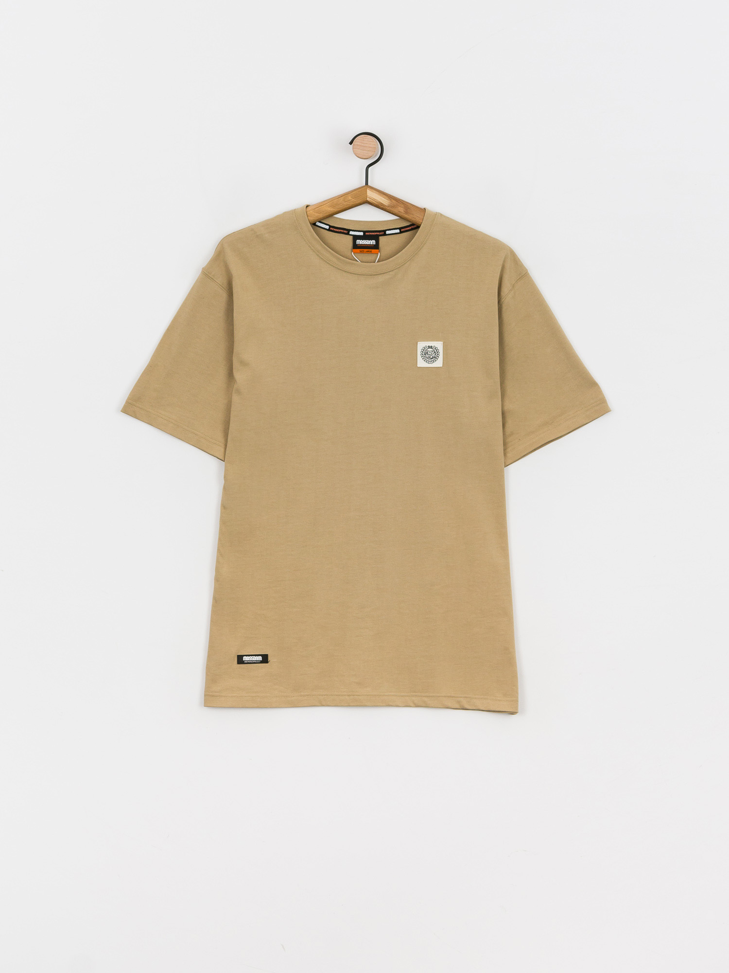 MassDnm Patch T-Shirt (beige)